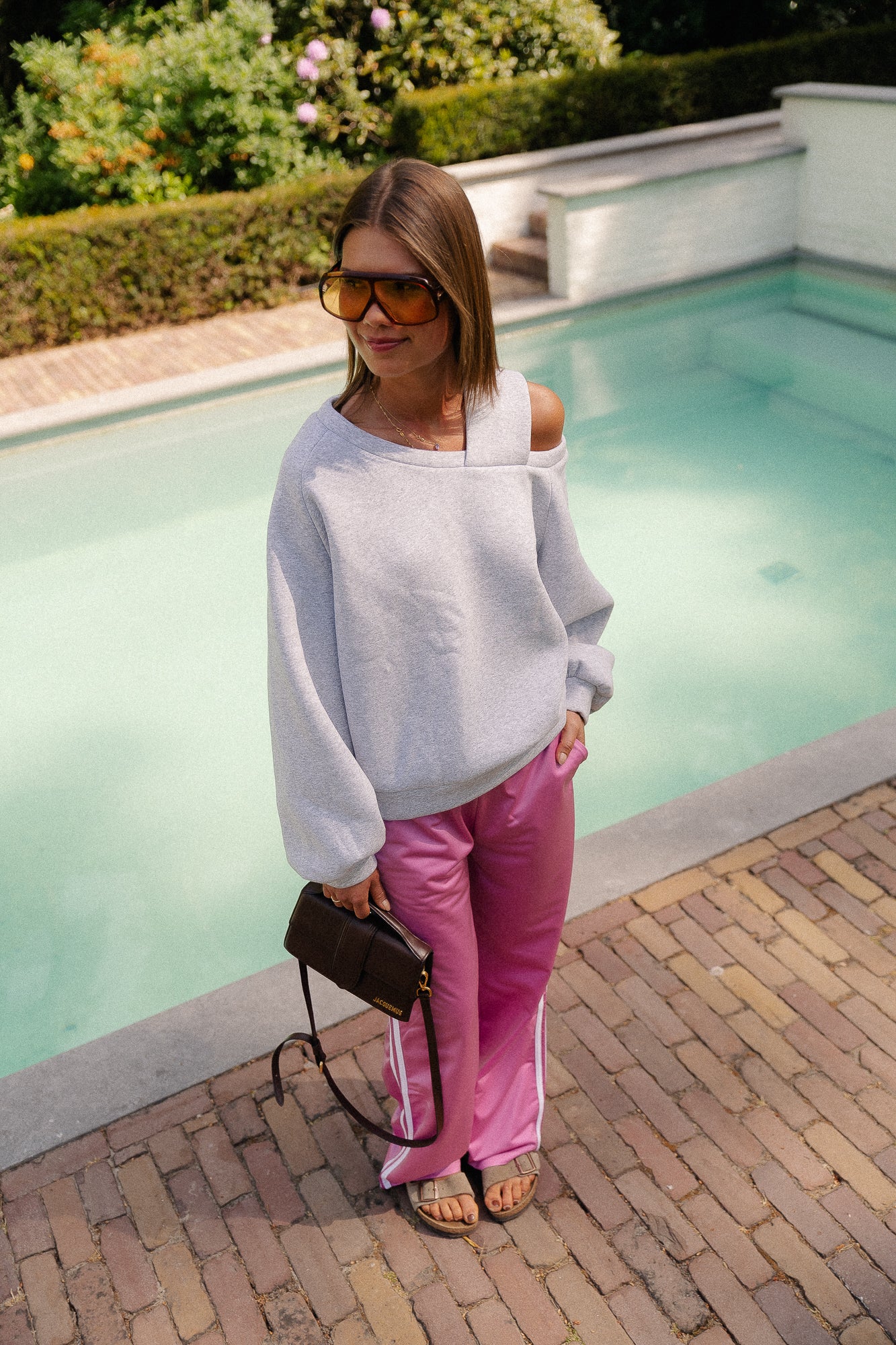 Isla track pants crocus