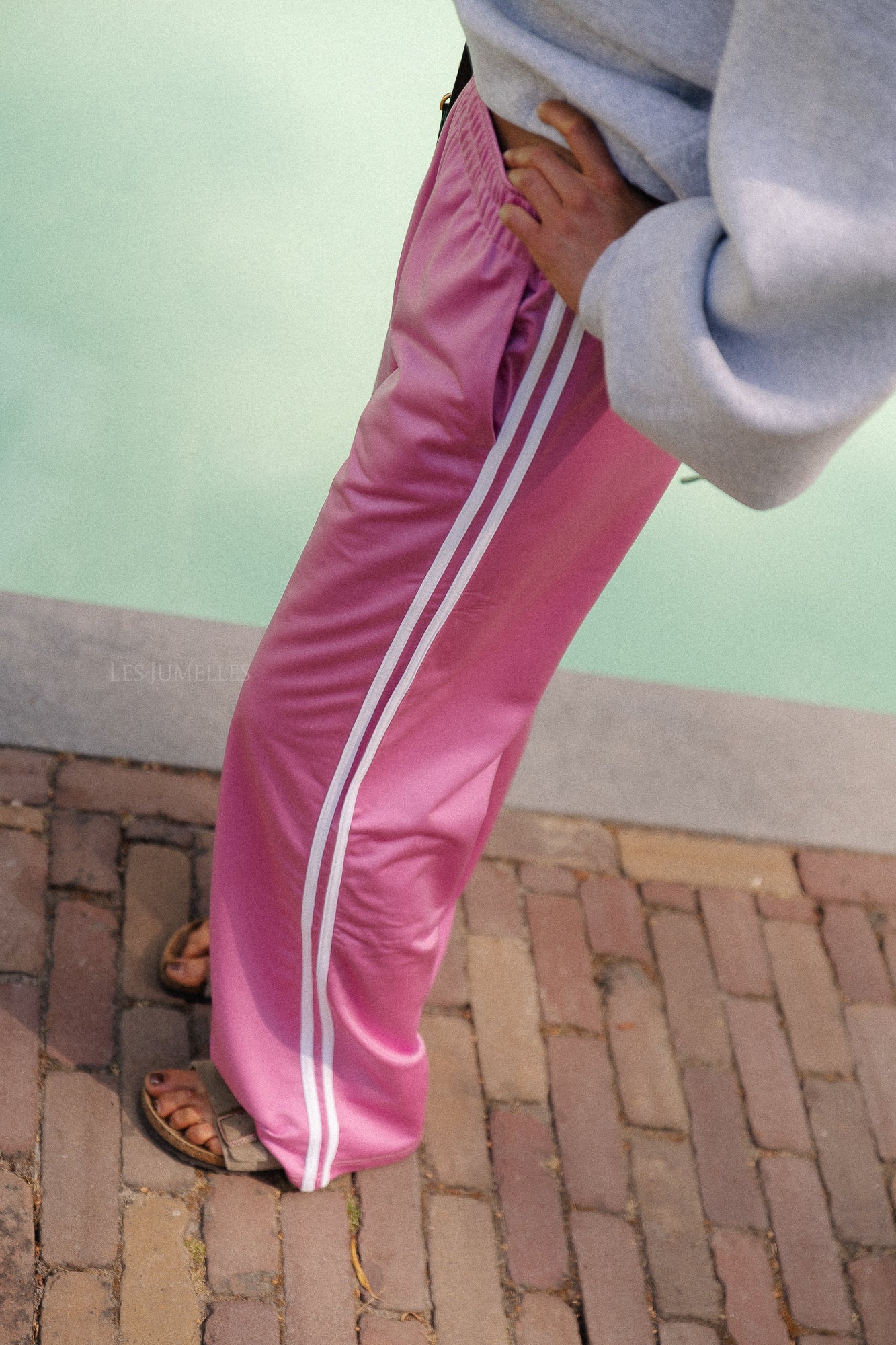 Isla track pants crocus