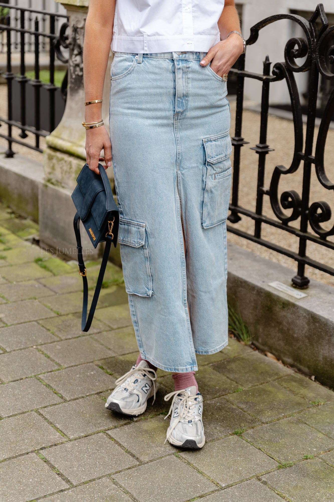 Carmina skirt denim blue