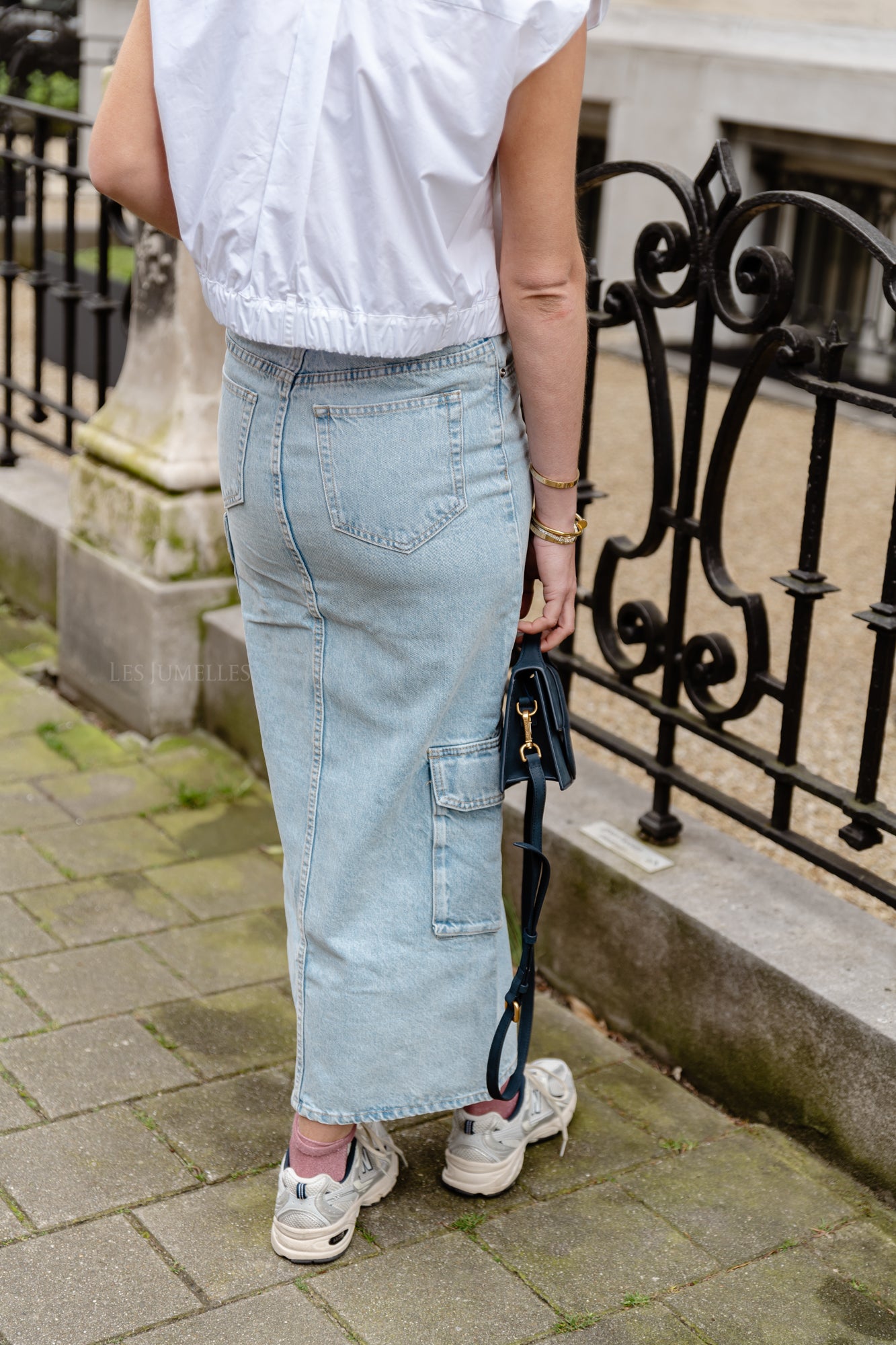 Carmina skirt denim blue