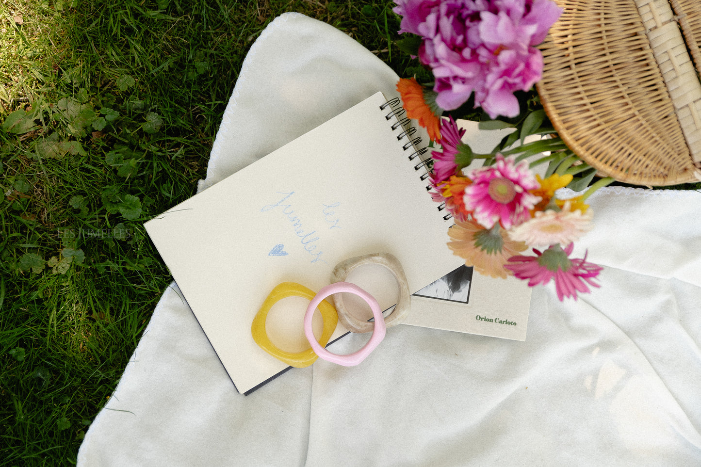 Sunset bangles yellow