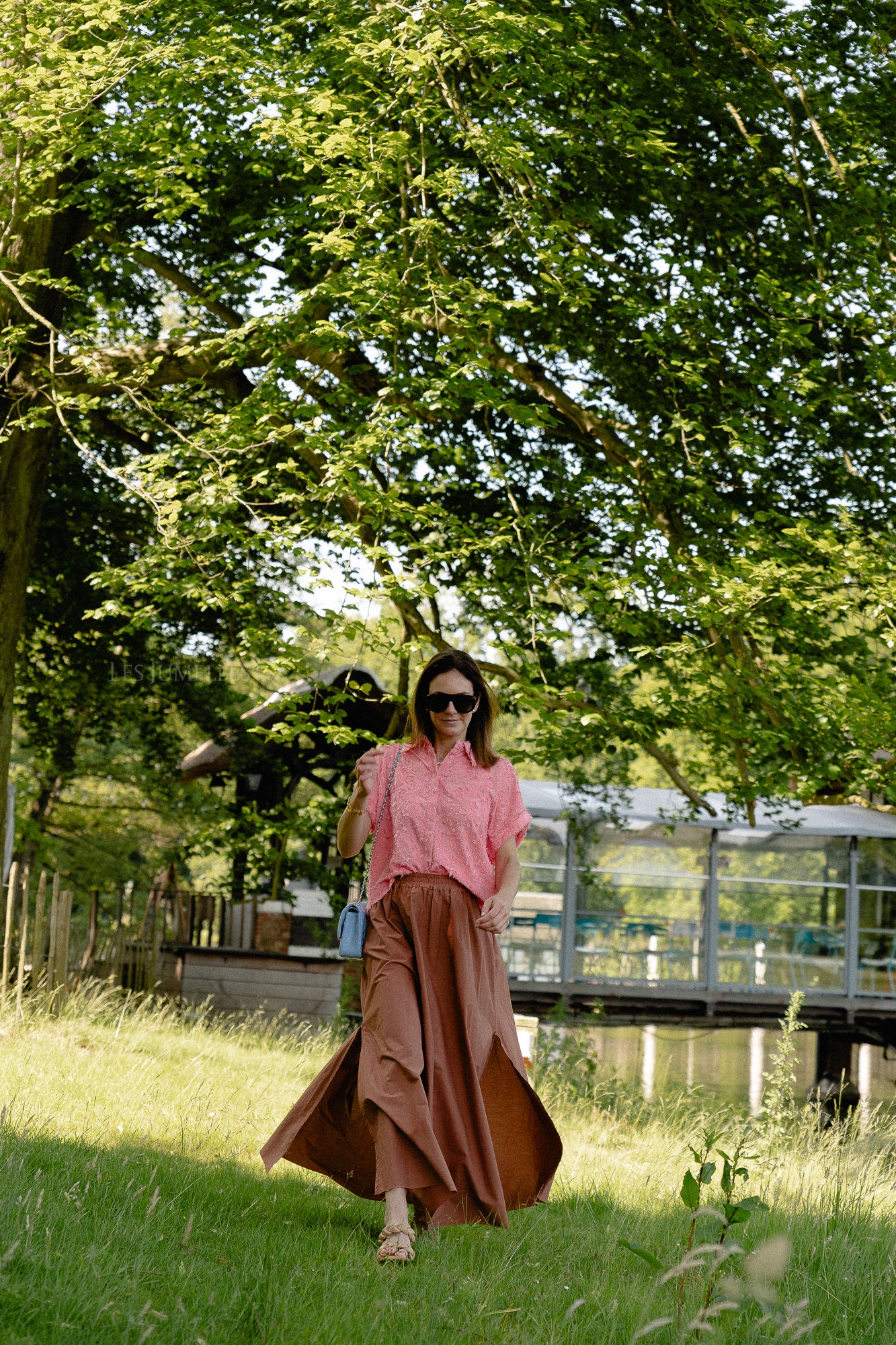 ROUKyoto SS shirt peach blossom
