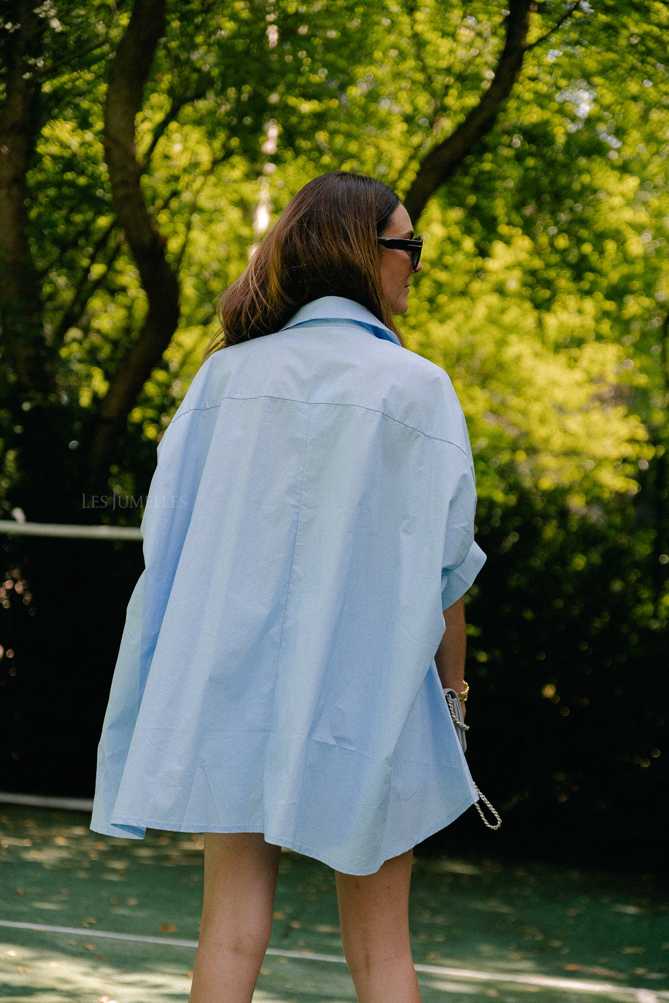 Cara SS blouse light blue