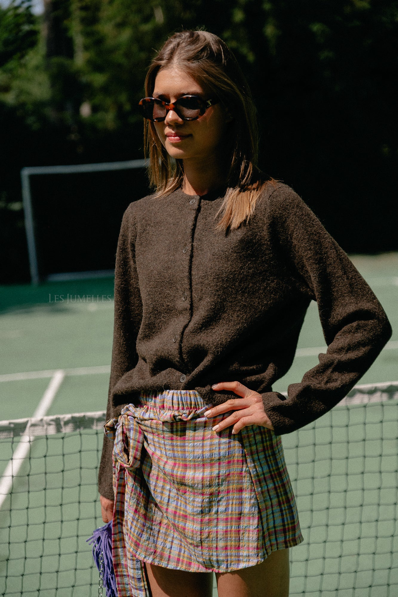 SLFLulu LS knit cardigan delicioso