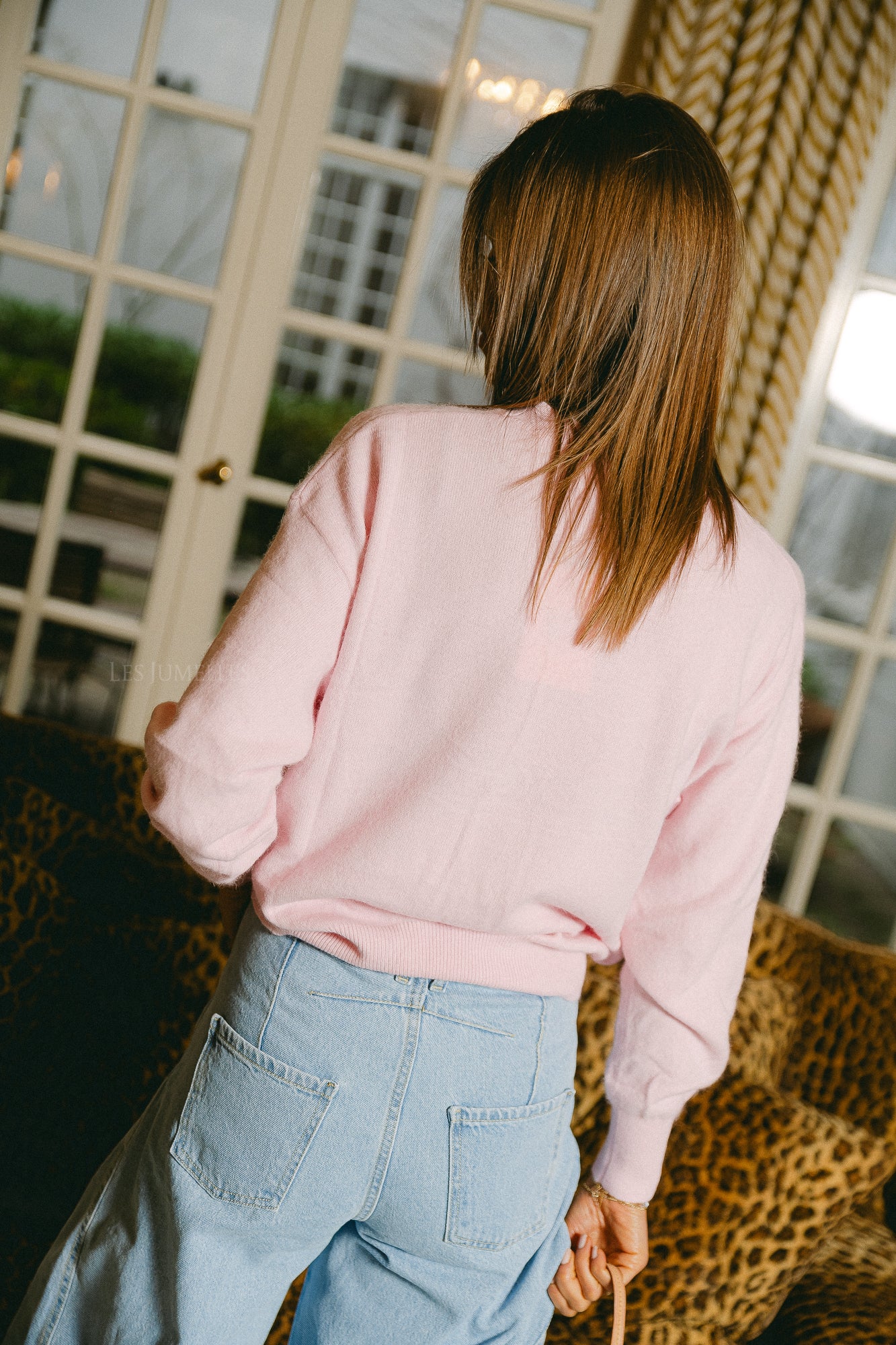 Amelia jumper baby pink
