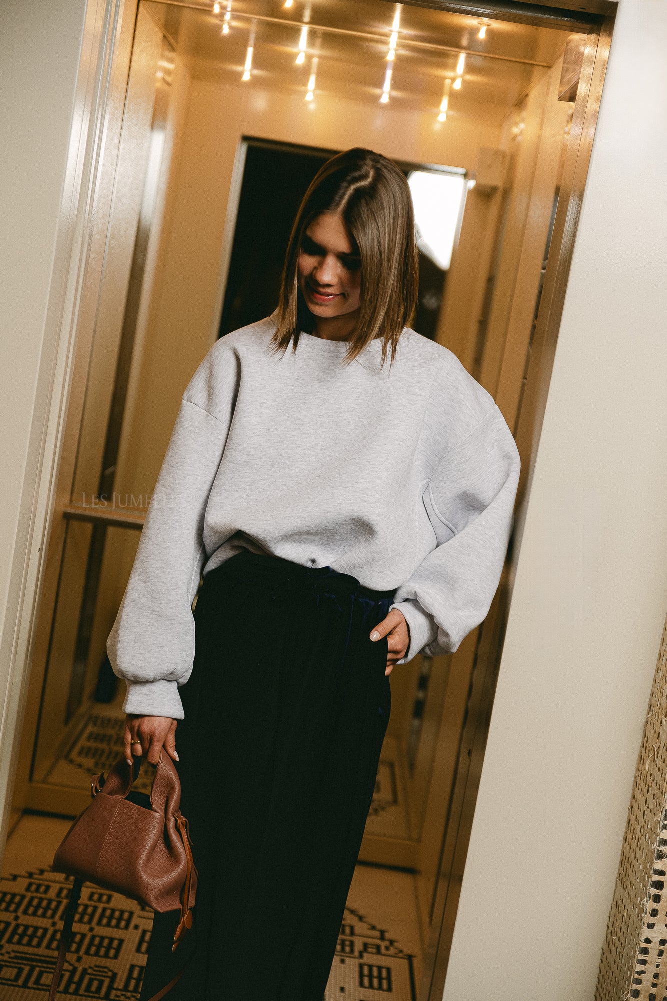 Stella sweater light grey