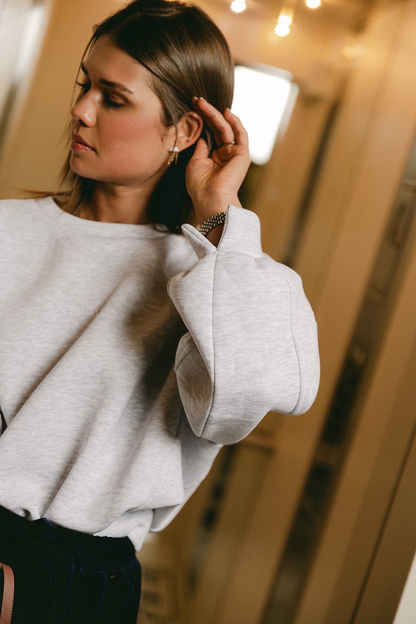 Stella sweater light grey