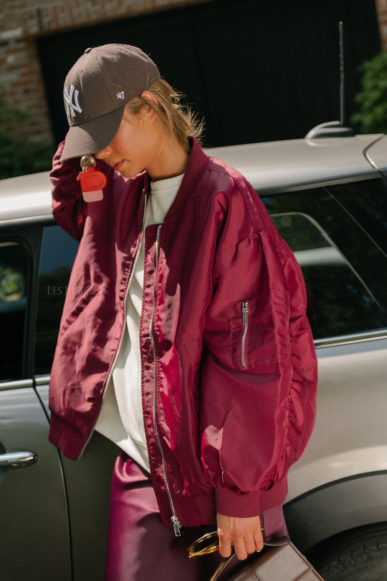 Blouson bomber Annalise prune