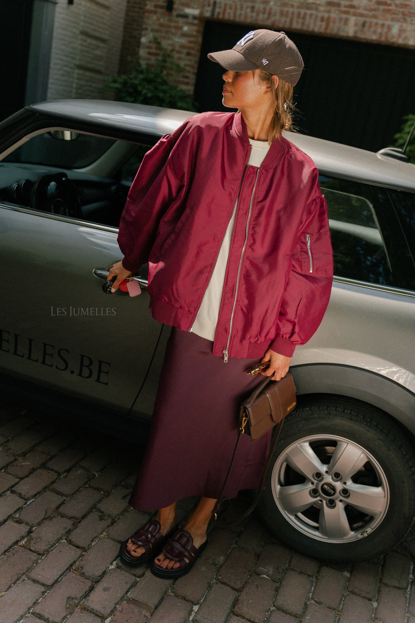 Blouson bomber Annalise prune