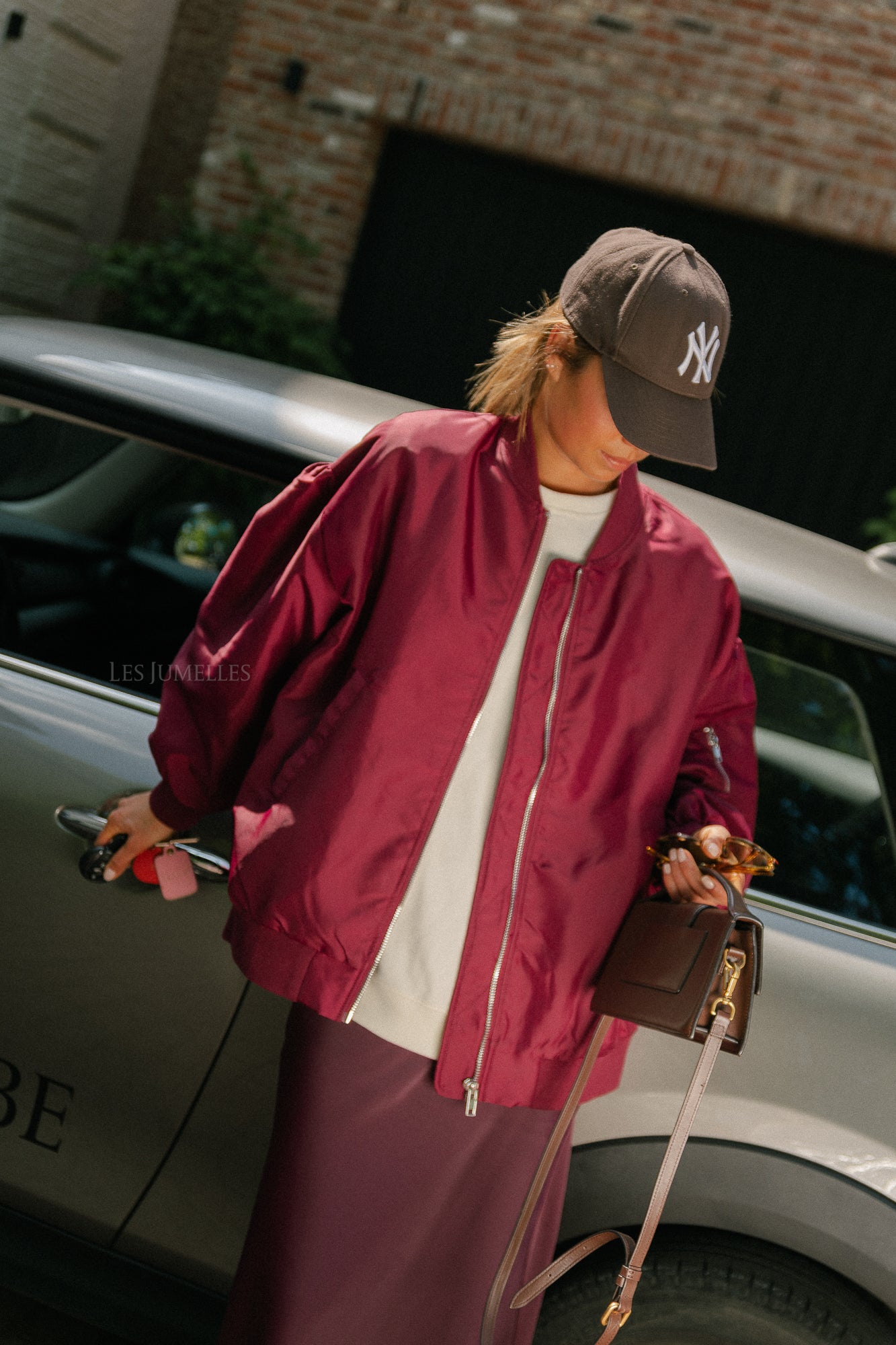 Blouson bomber Annalise prune