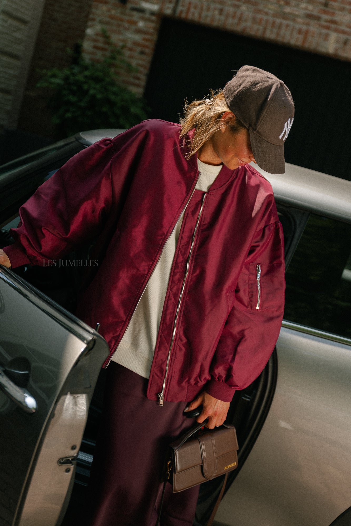 Blouson bomber Annalise prune