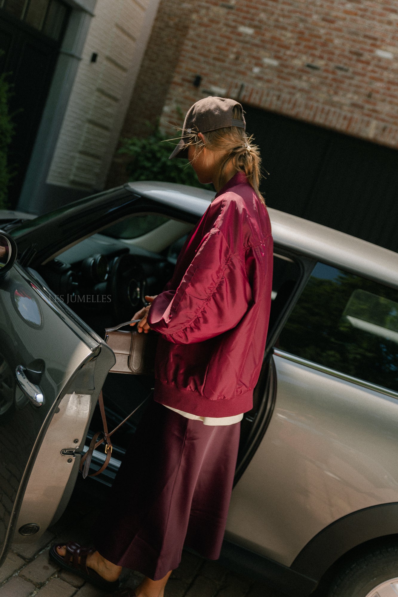 Blouson bomber Annalise prune