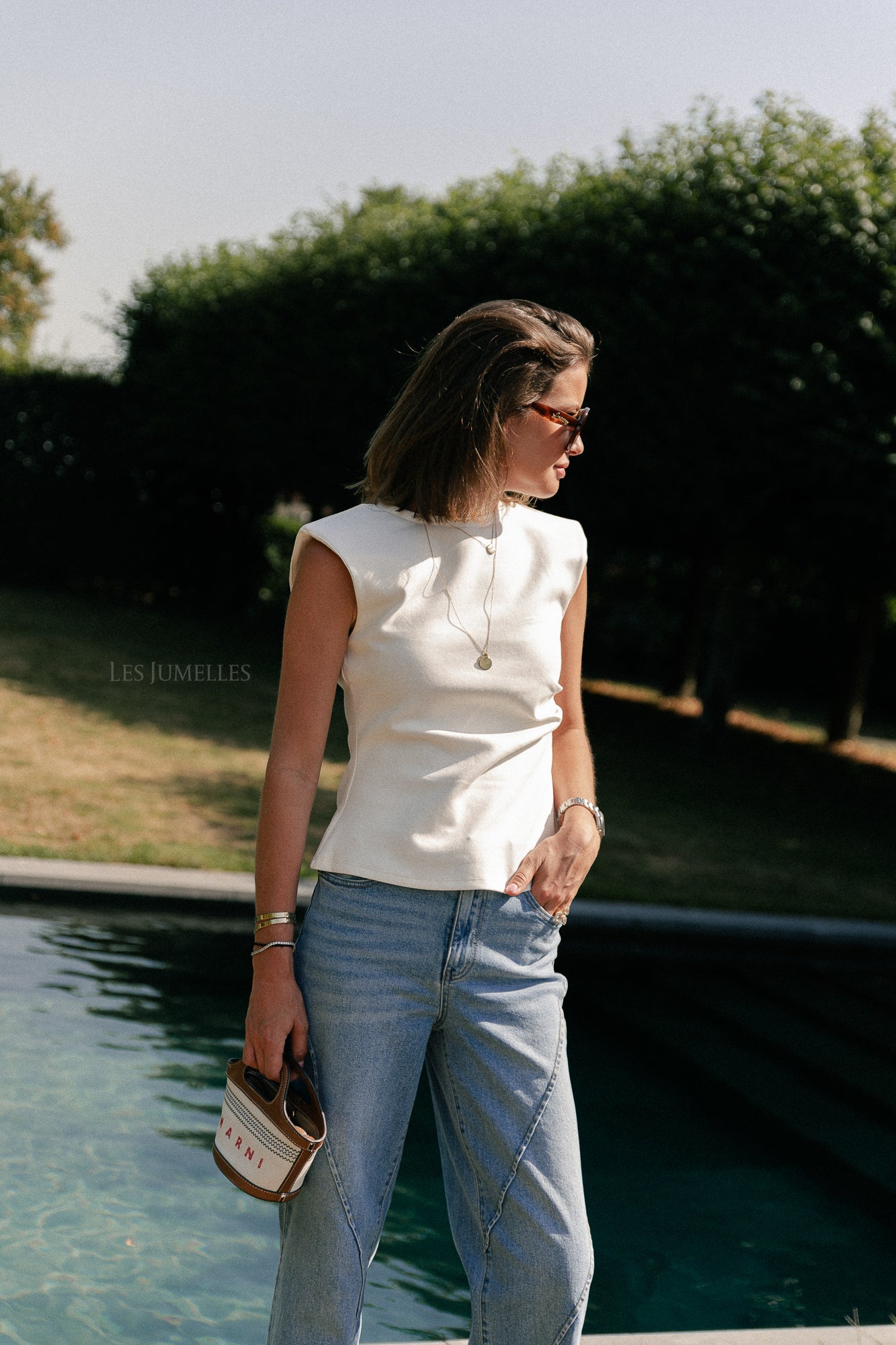 YASPina SL top star white