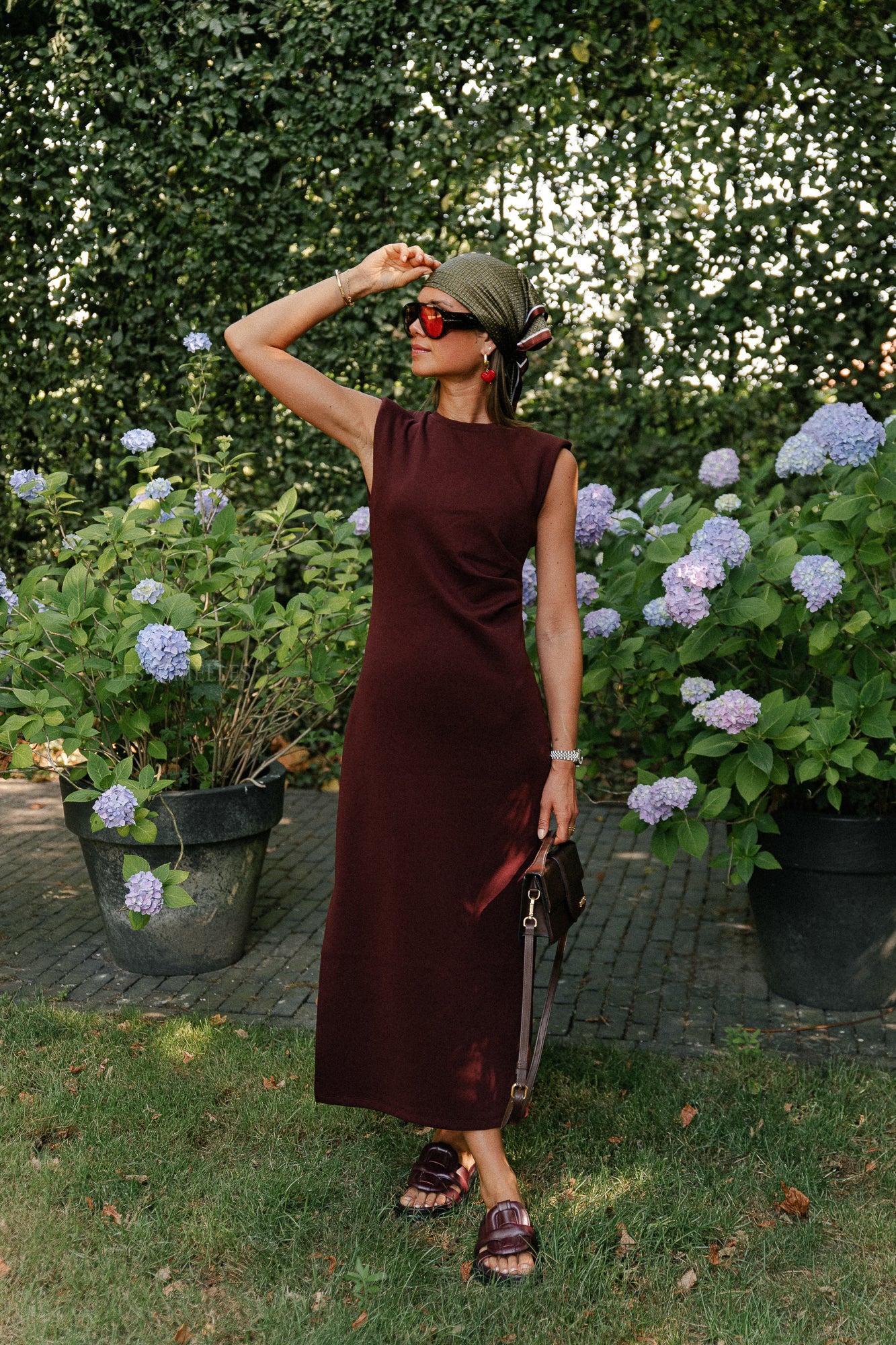 YASPina SL long dress port royale