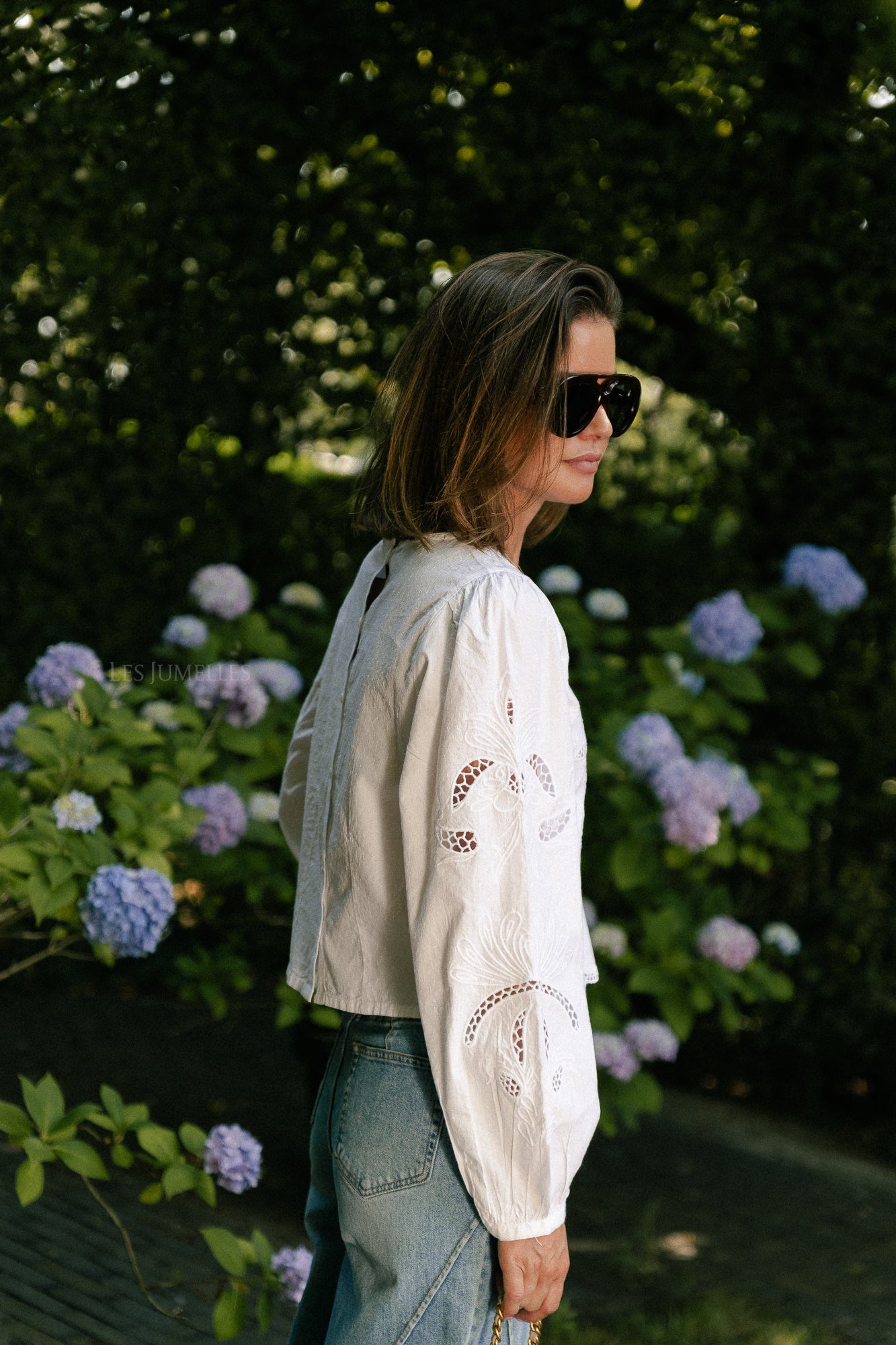 ROUFabienne LS O-neck cloud dancer