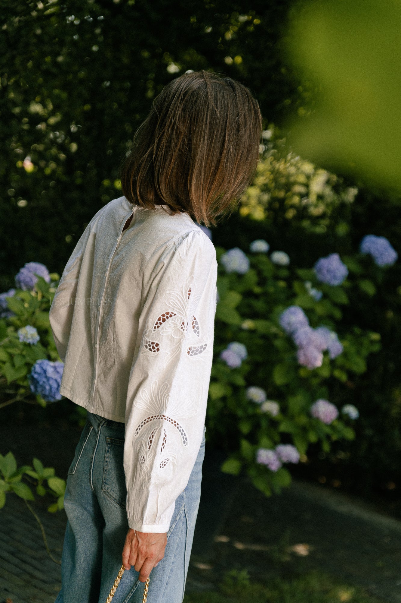 ROUFabienne LS O-neck cloud dancer