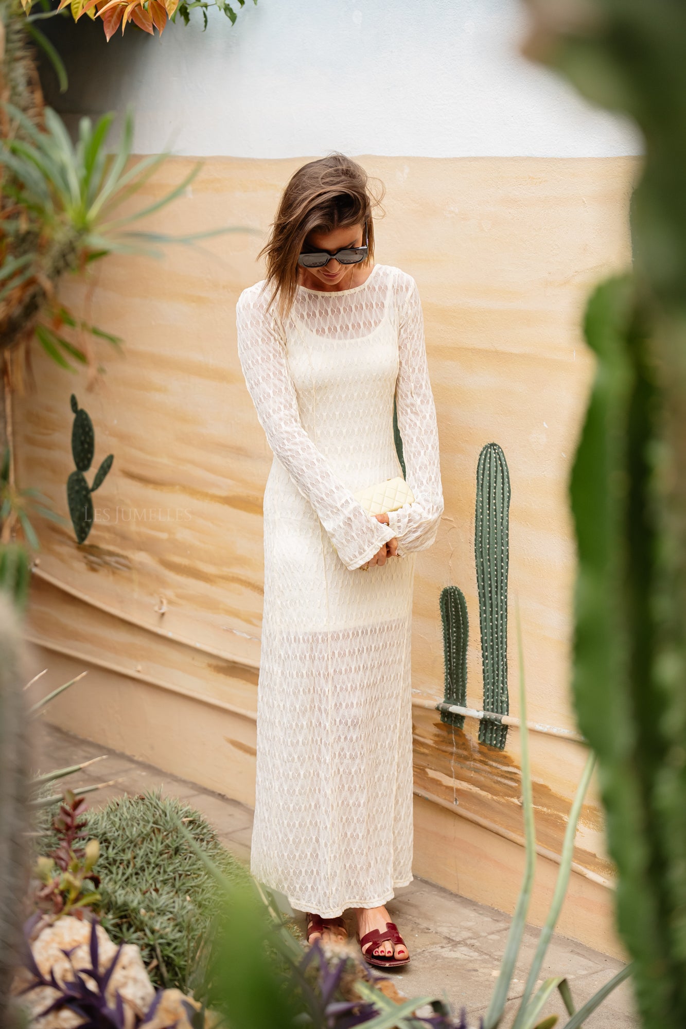 Licagz long dress afterglow