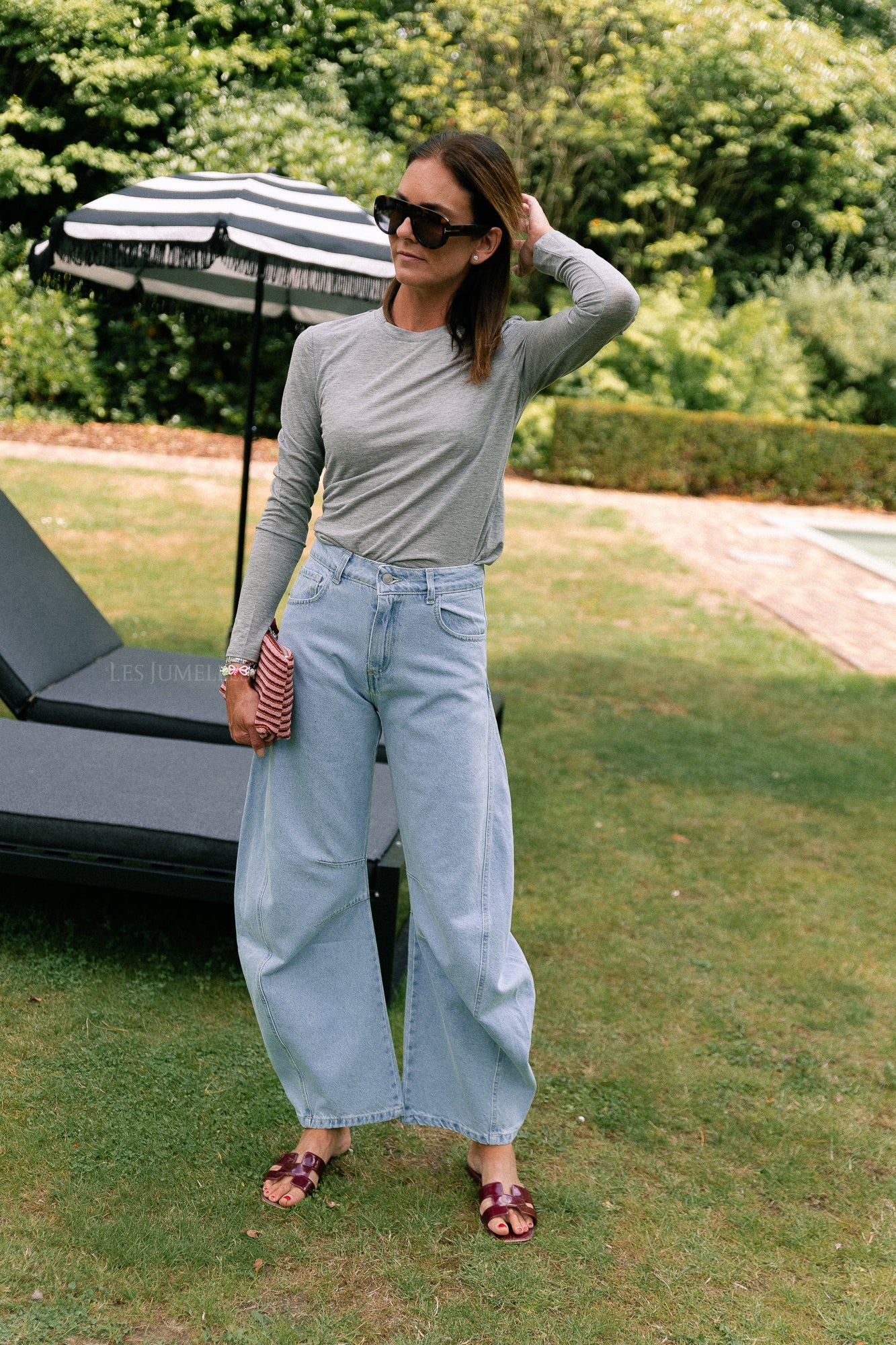 Jada barrel jeans blue