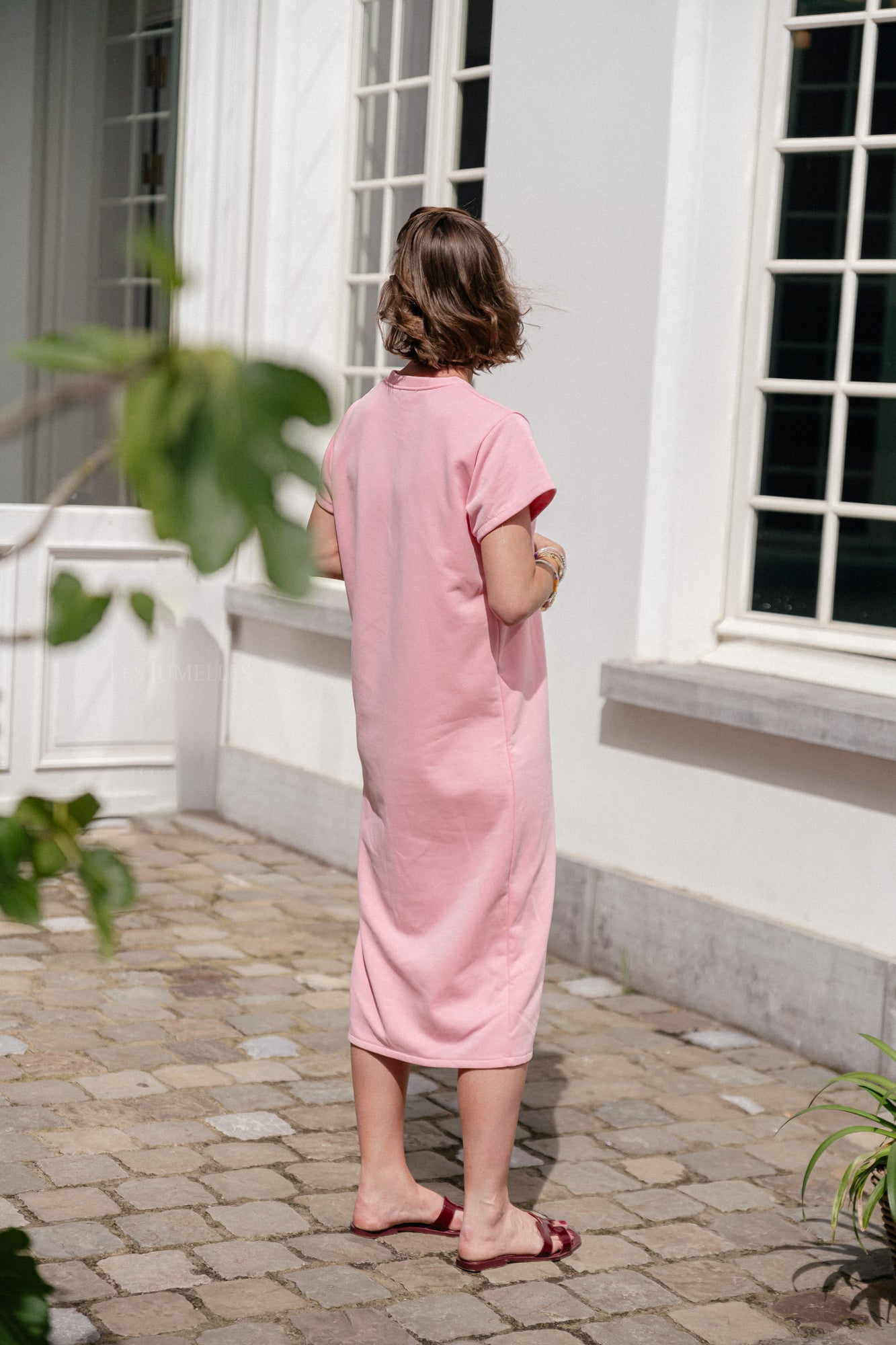 Daphne T-Shirt-Kleid Rosa