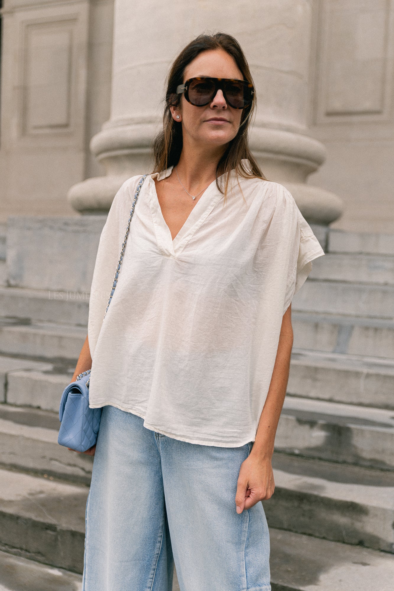 Portia blouse ecru