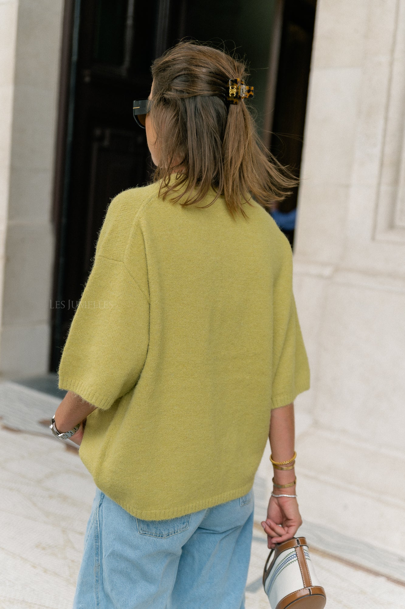 Kristine T-shirt leek green