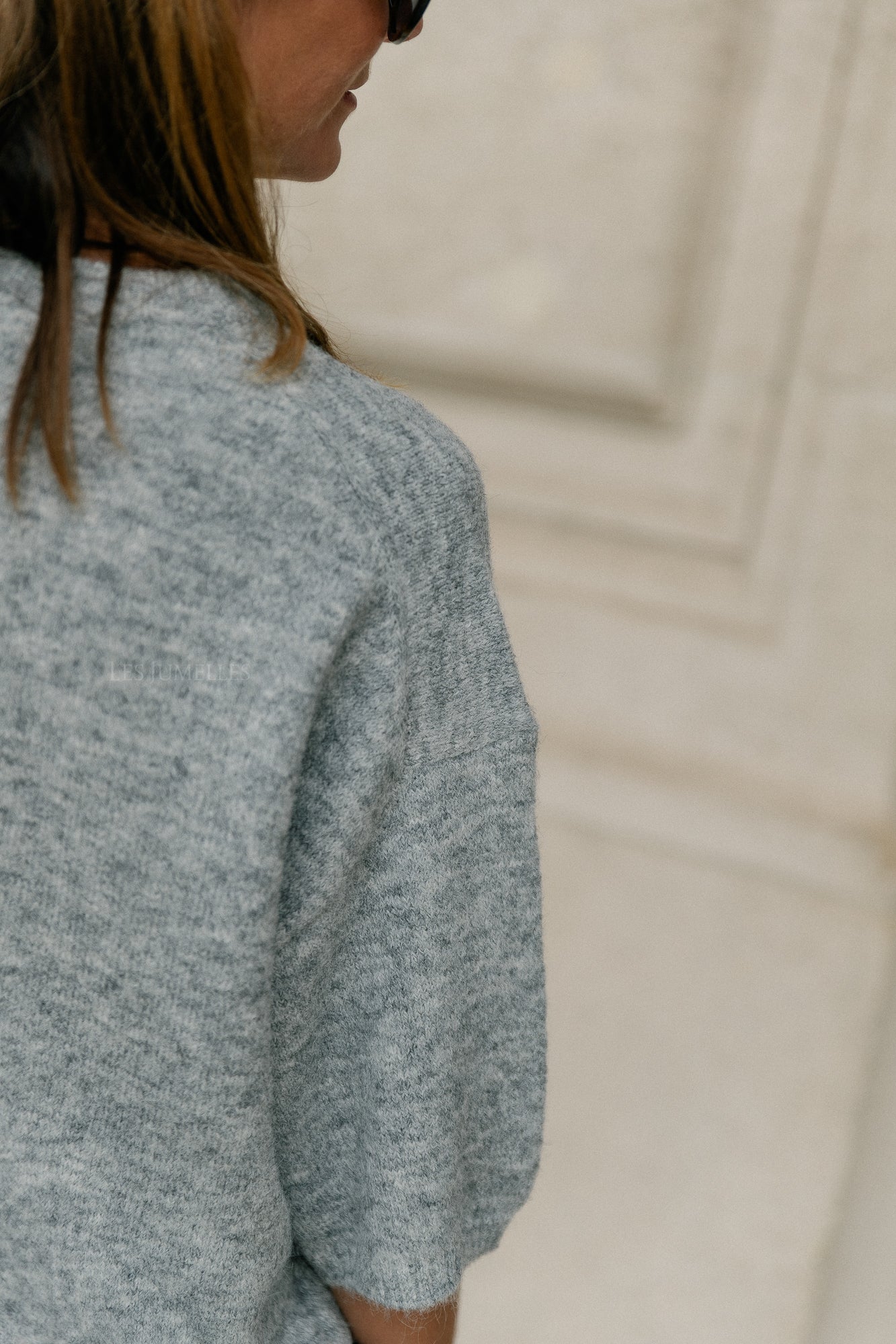Kristine T-shirt dark grey melange