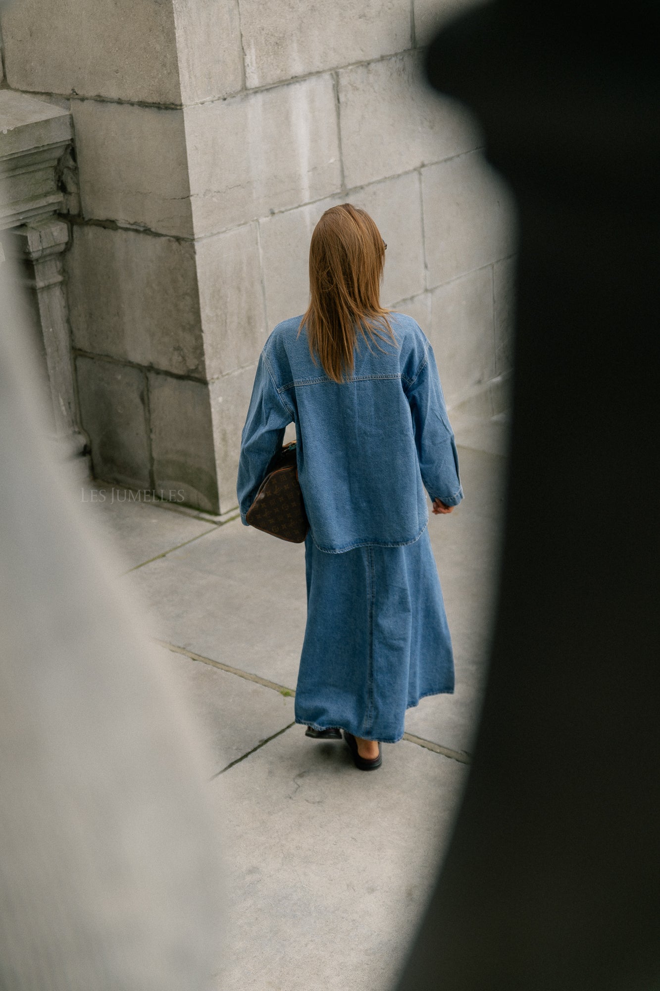 Bristol denim shirt mid blue
