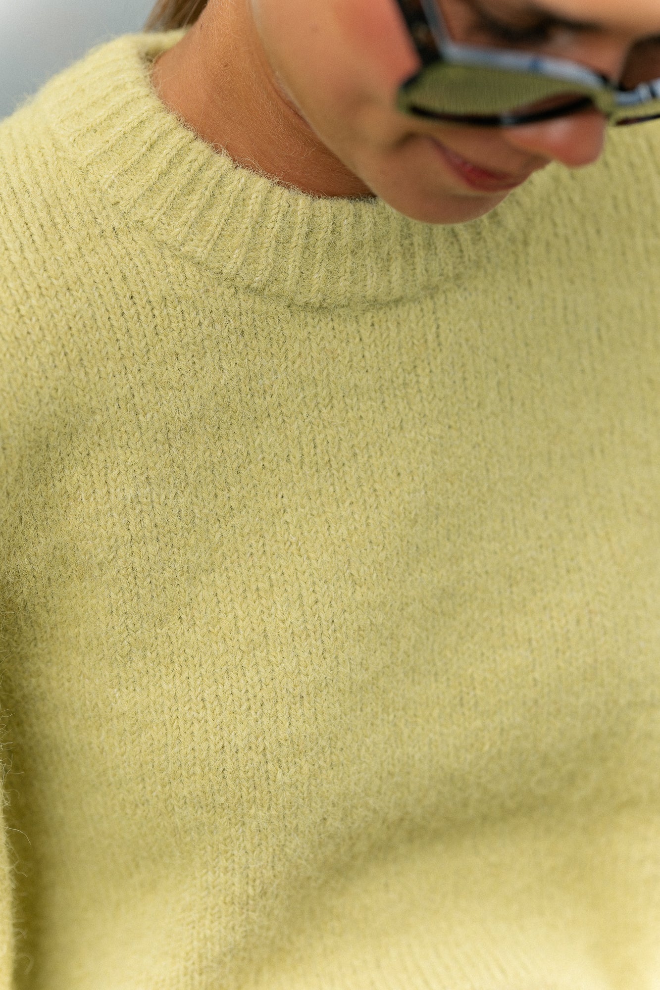Lainey jumper leek green