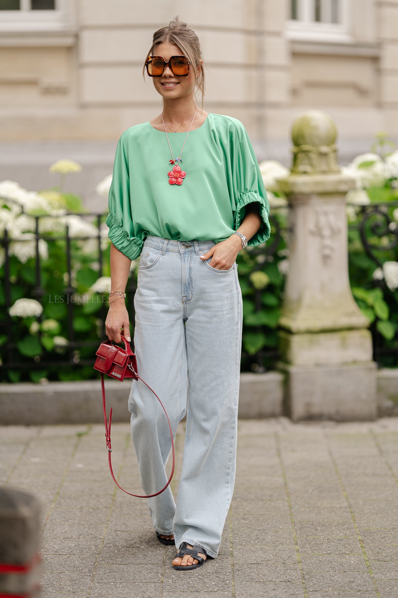Rita blouse green