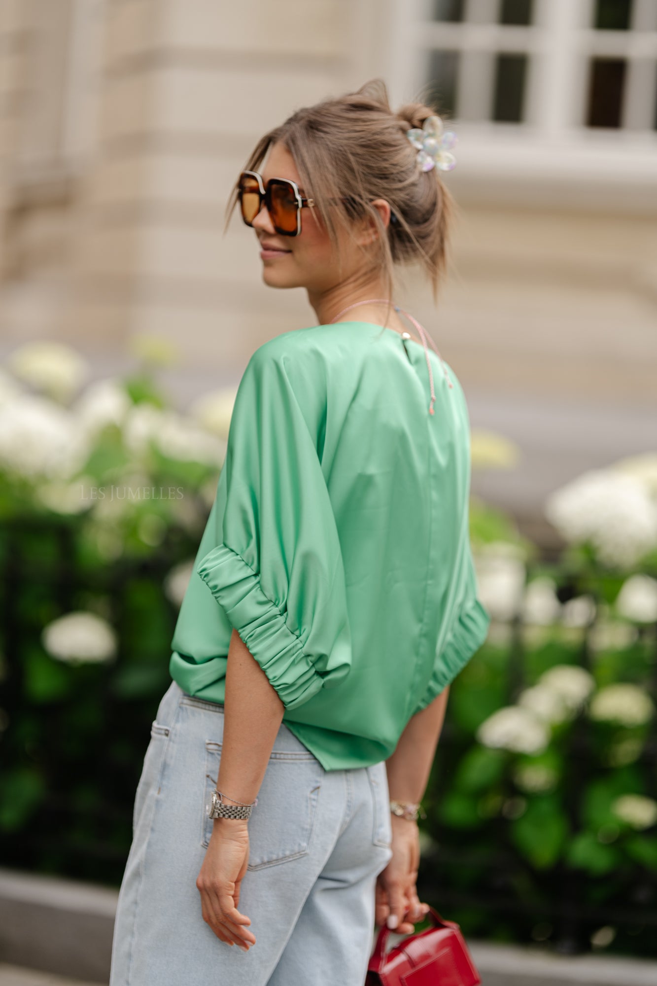 Rita blouse green