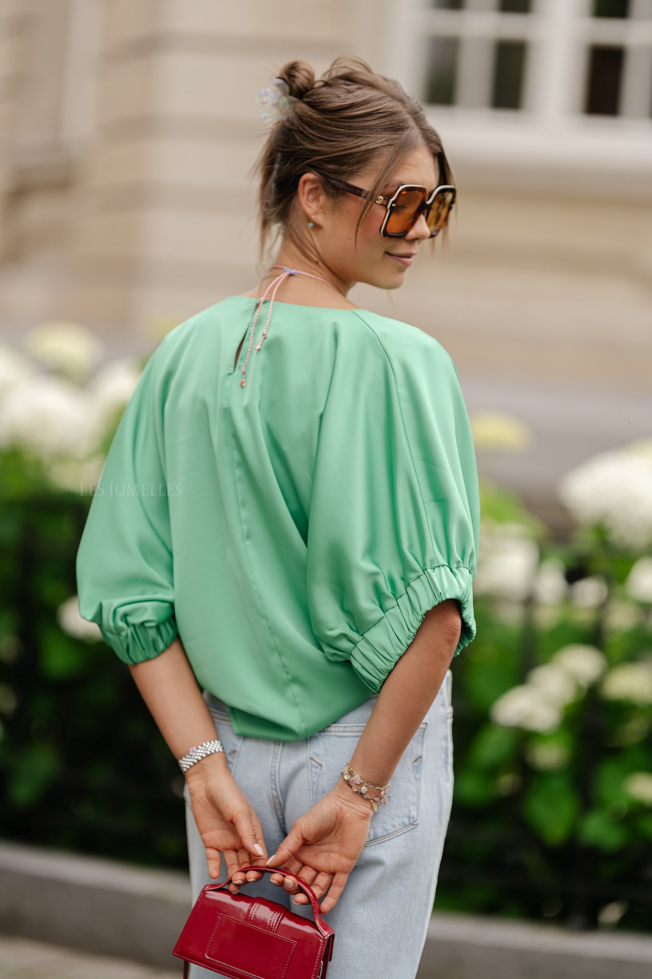 Rita blouse green