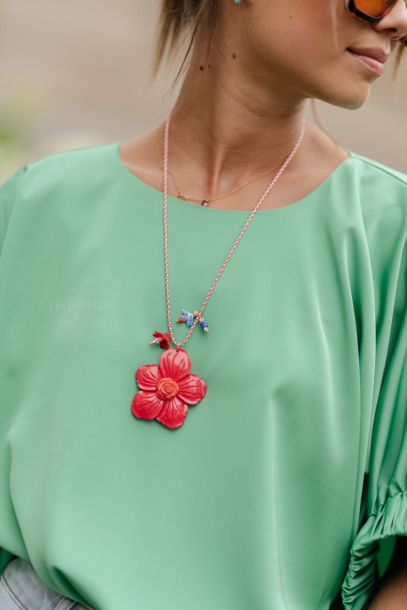 Rita blouse green
