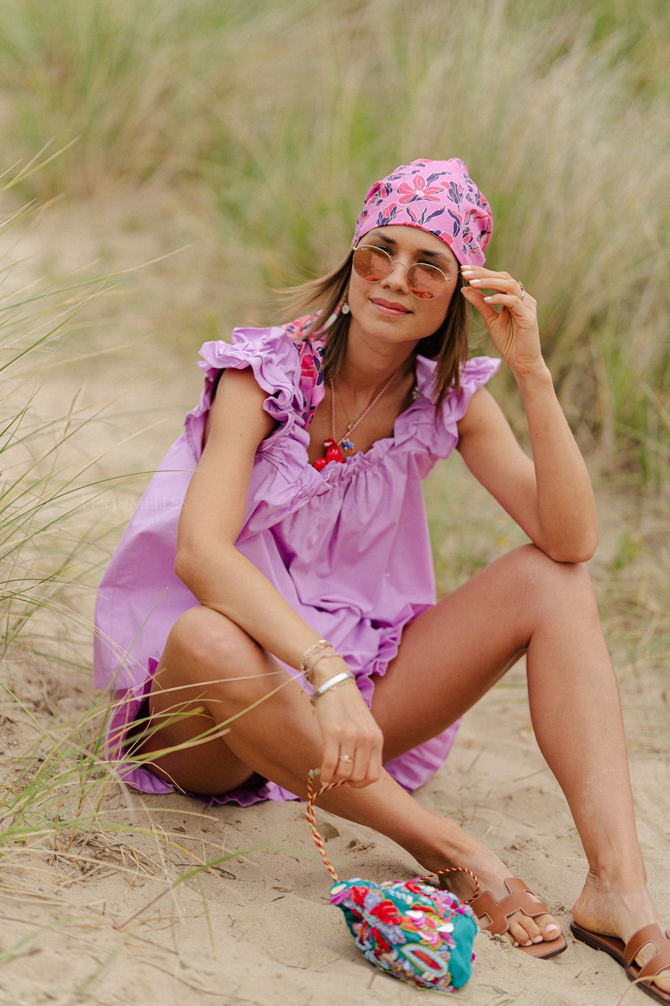 Coralie top orchid