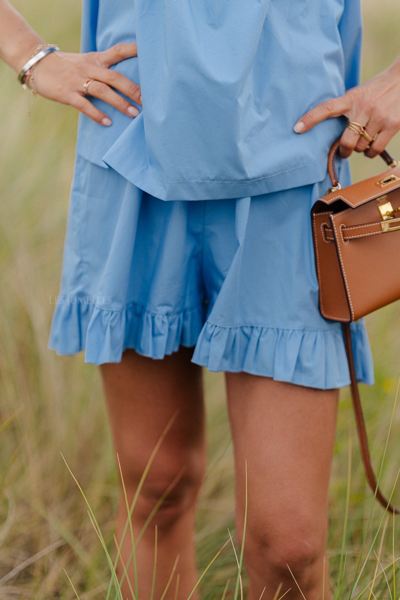 Short Coralie bleu