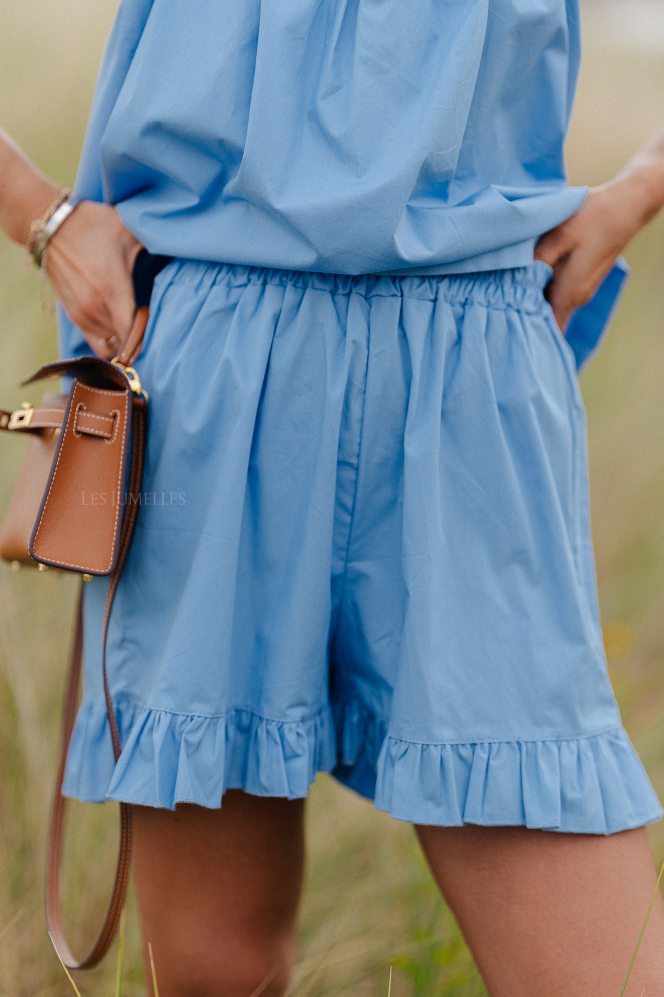 Short Coralie bleu