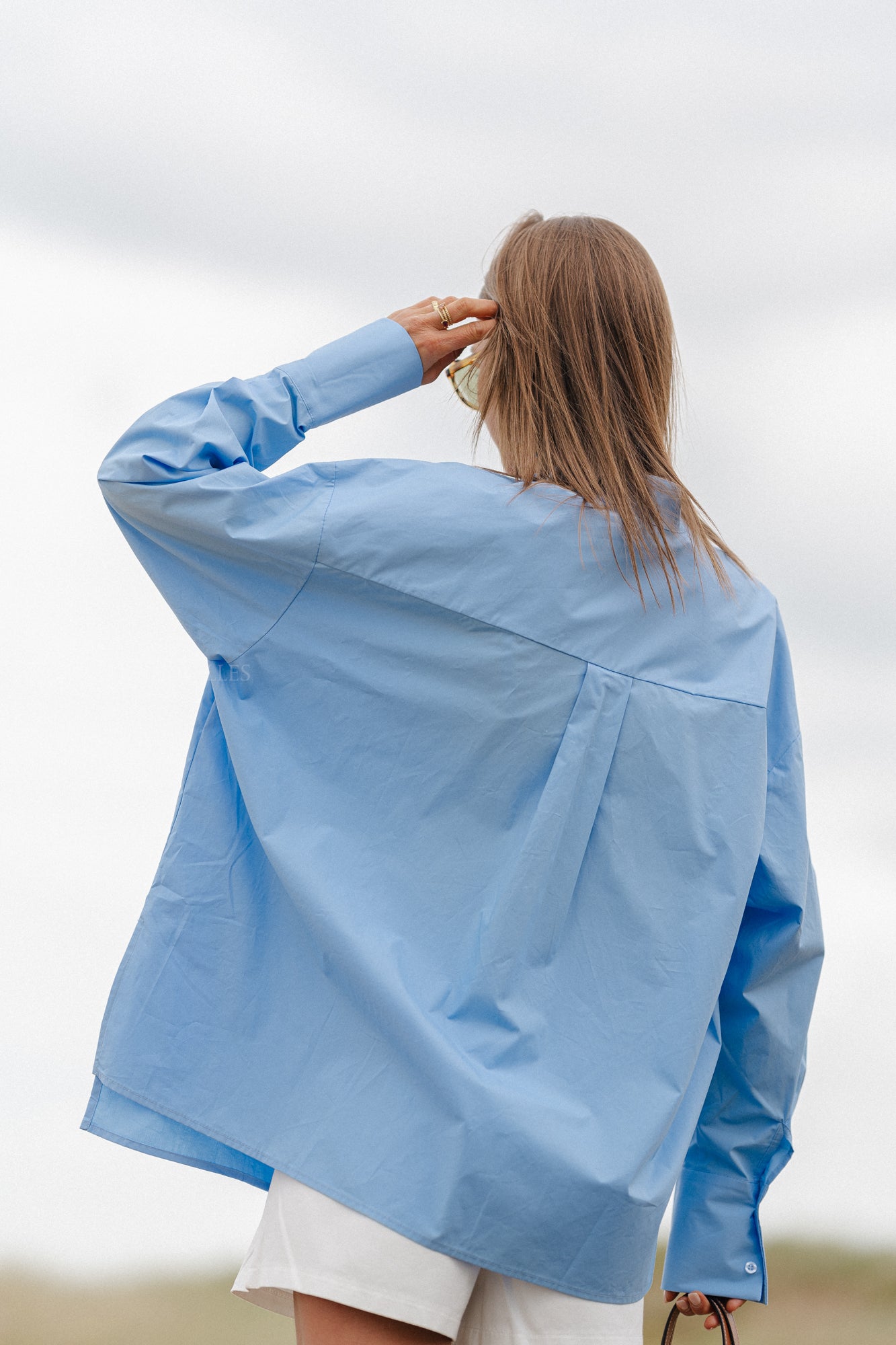 Jackie Hemd in Hellblau