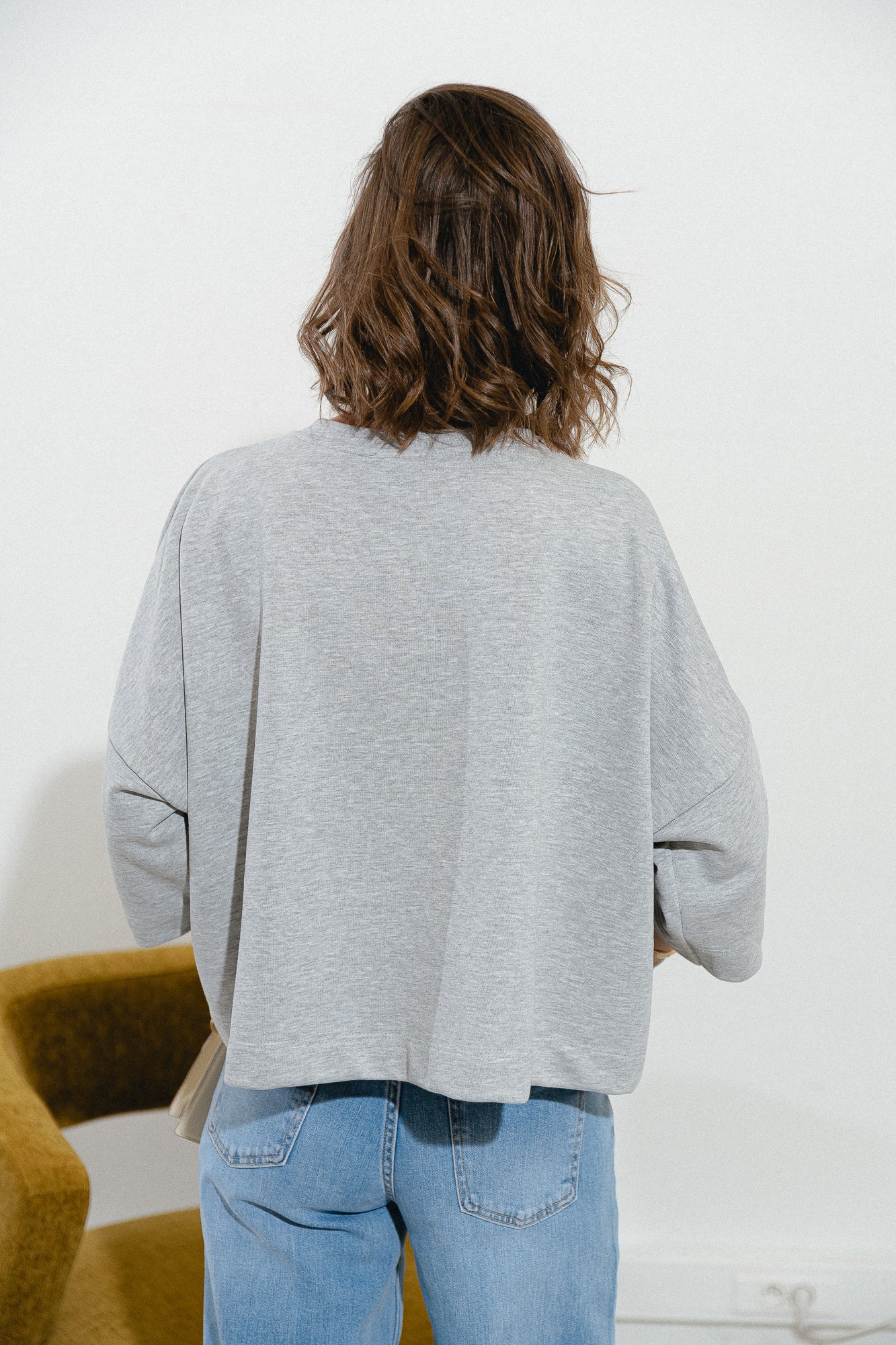 Nicky sweatshirt grijs
