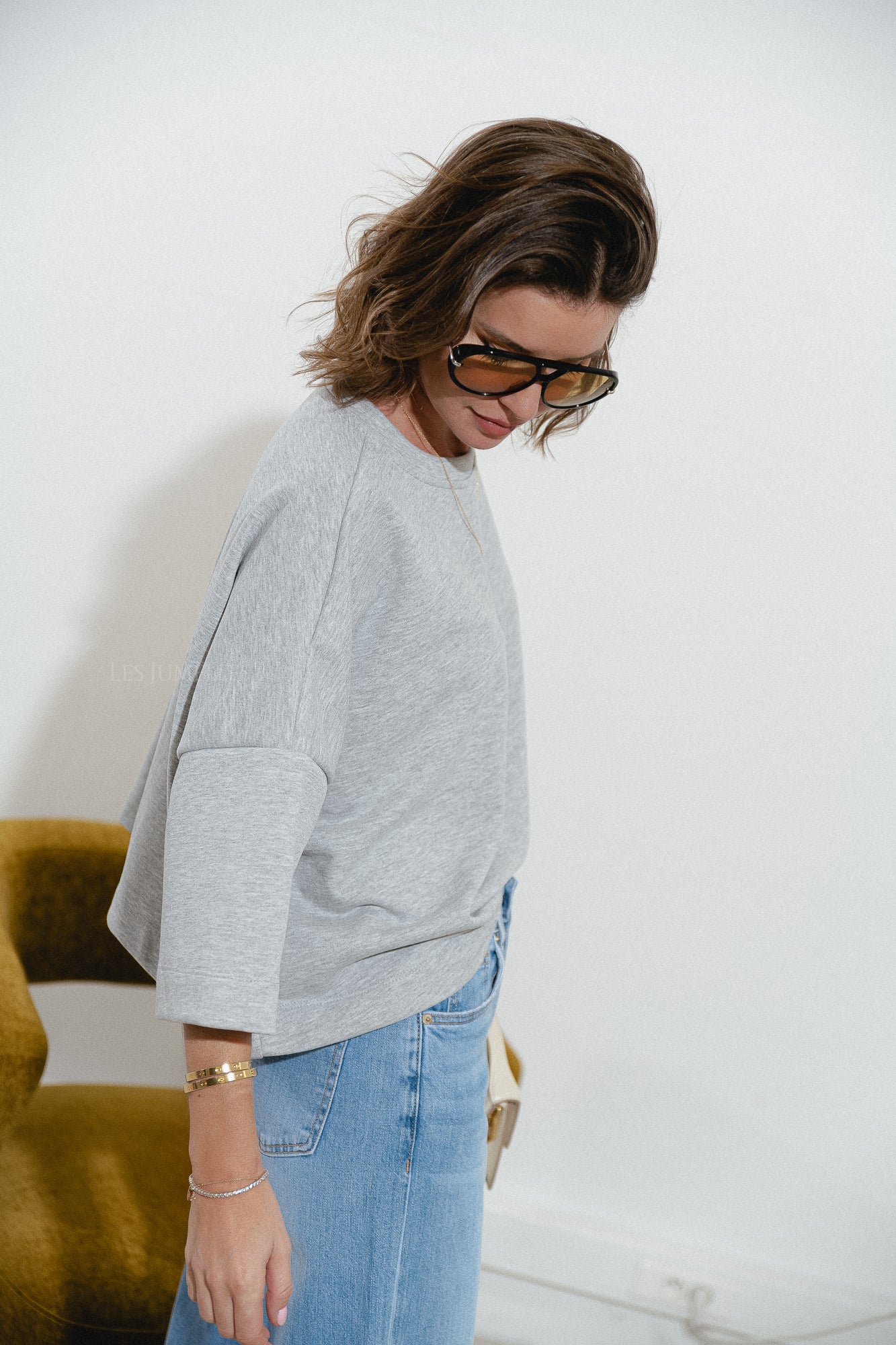Nicky sweatshirt grijs