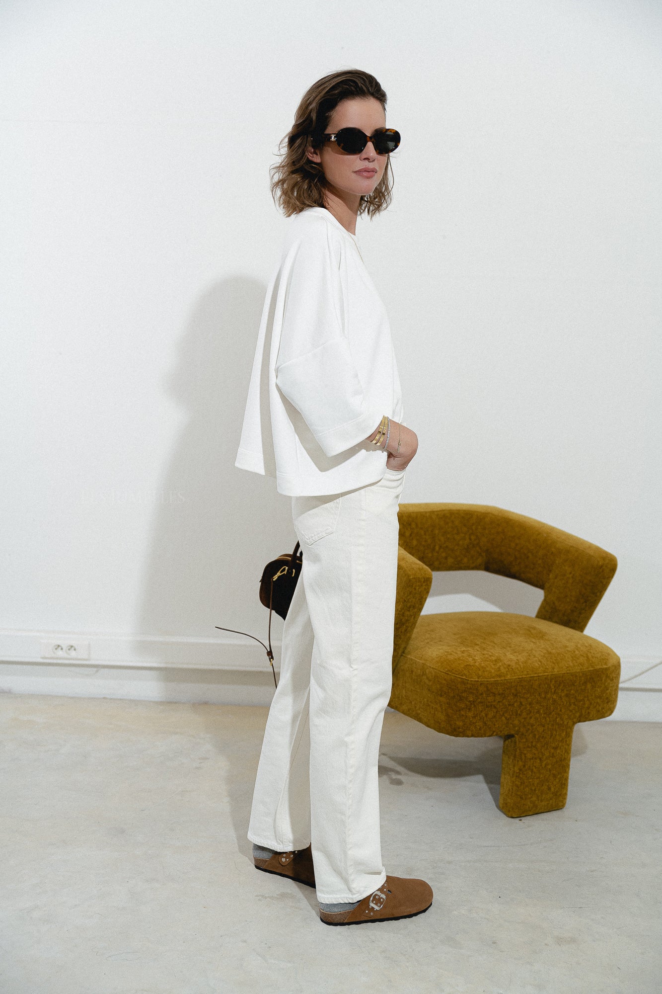 Nicky sweatshirt white