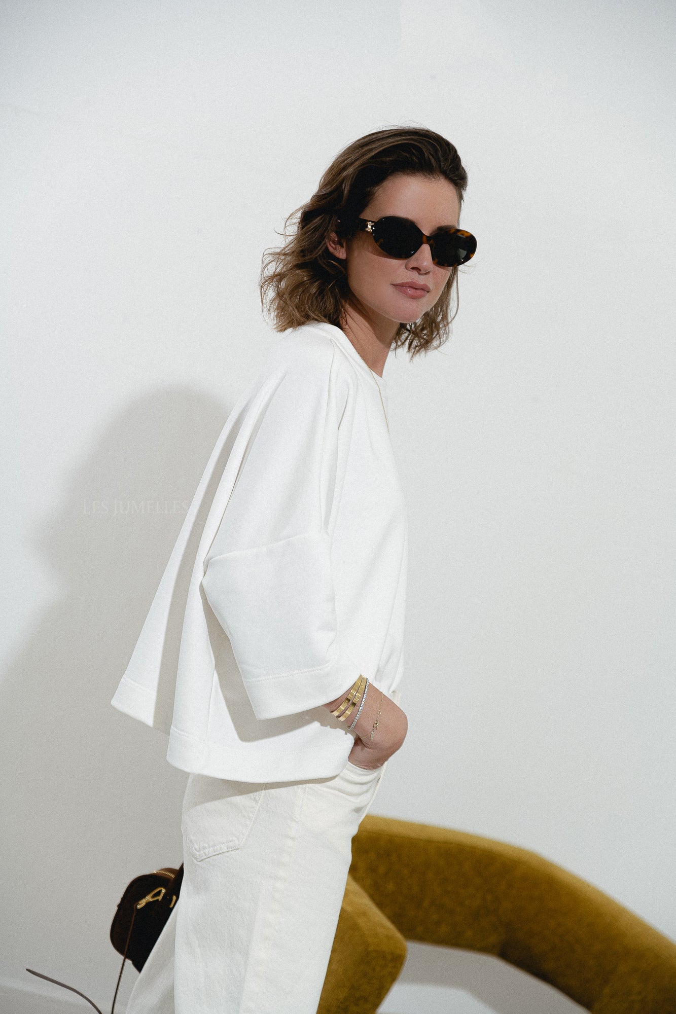Nicky sweatshirt white