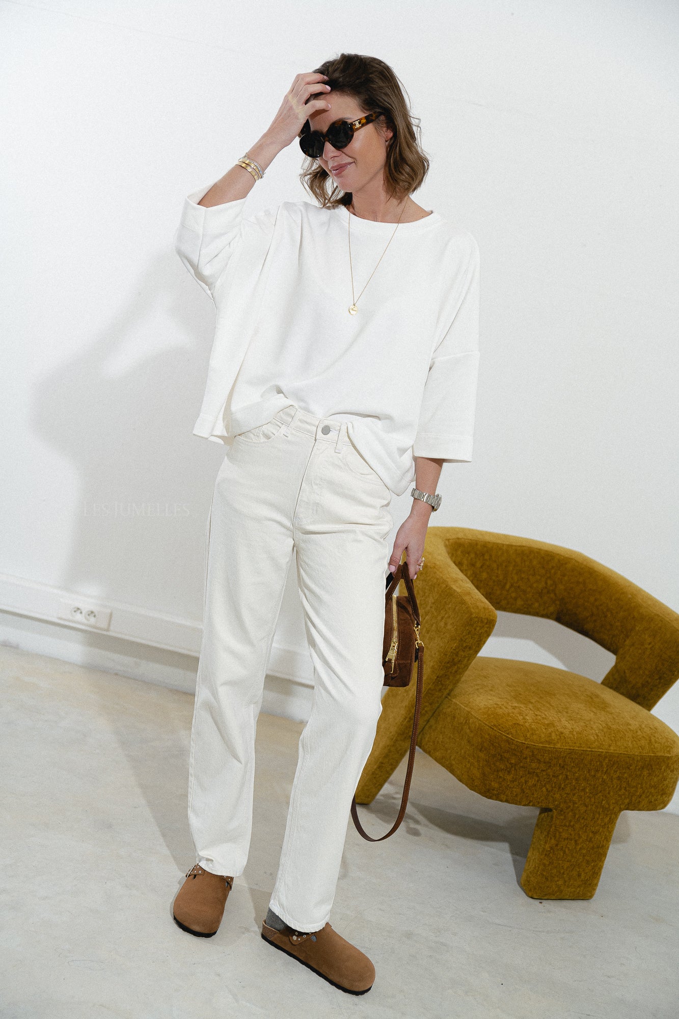 Nicky sweatshirt white