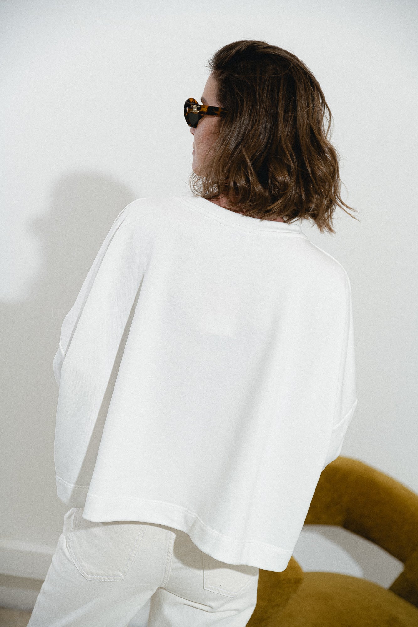 Nicky sweatshirt white