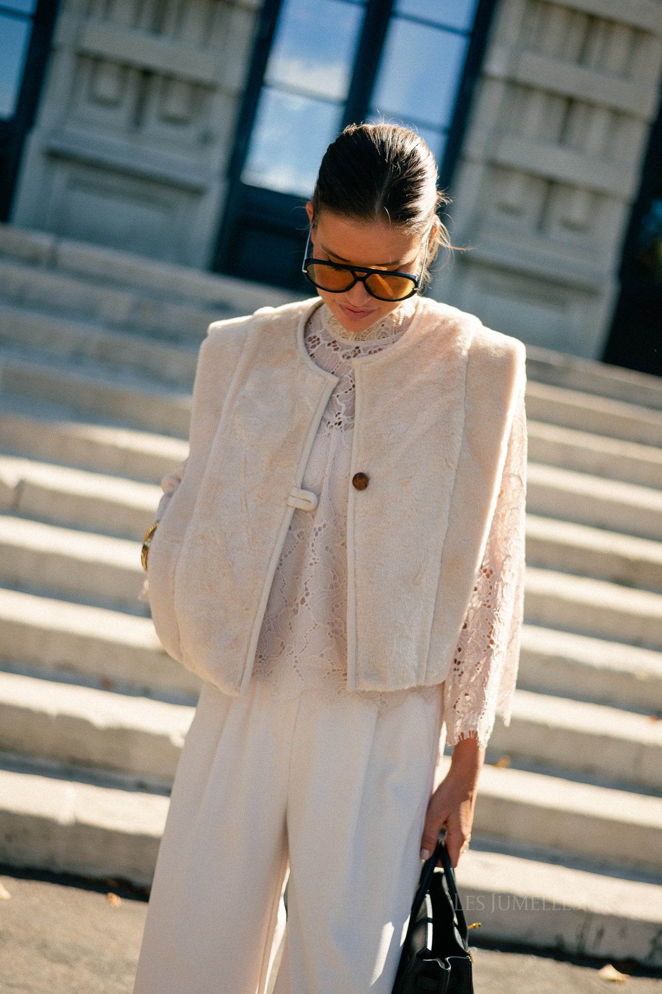 Diego gilet beige