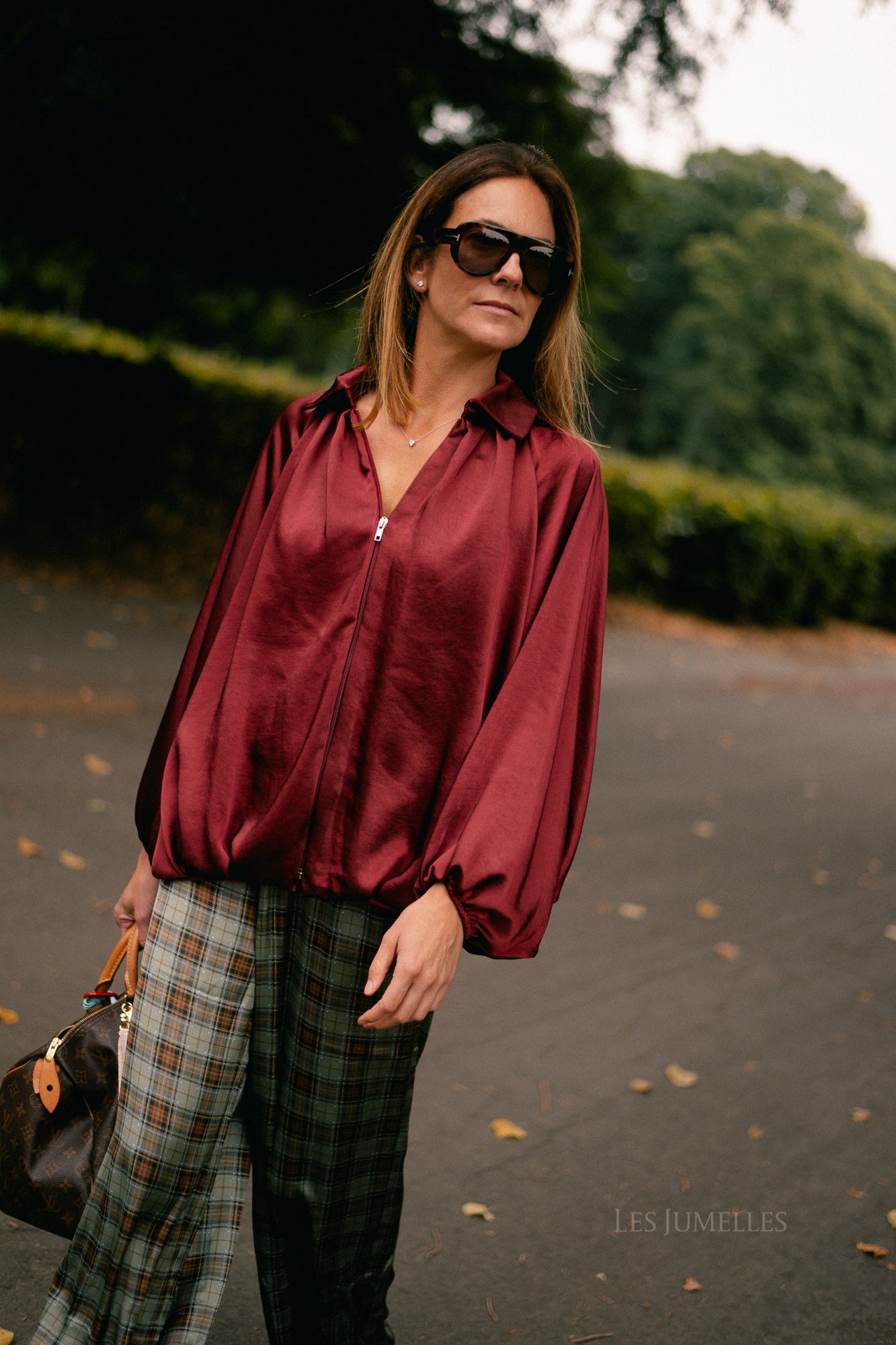 Romee jacket wine red