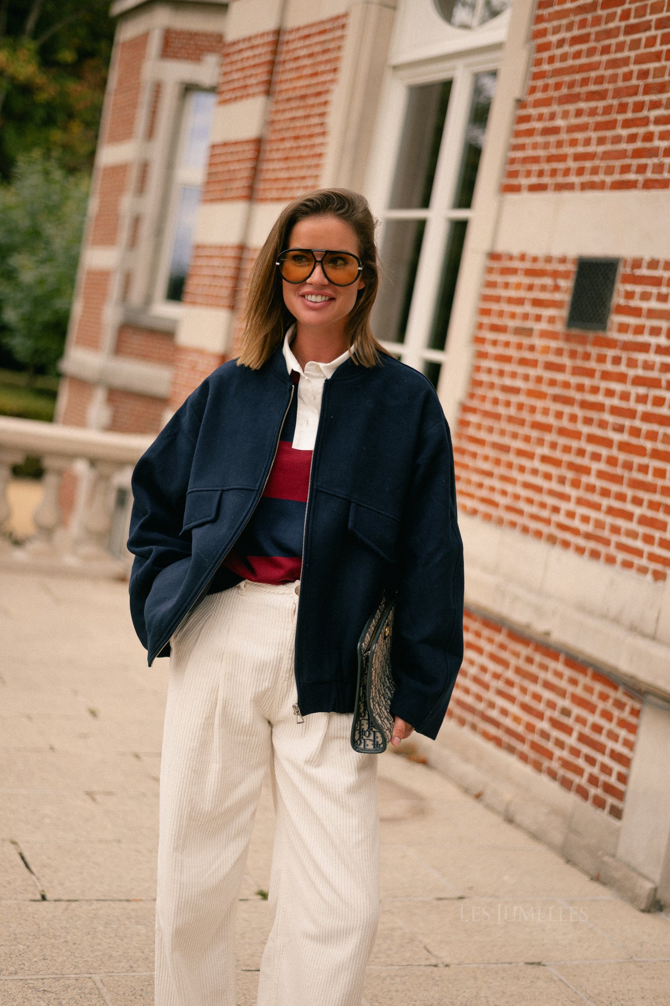 Frieda jacket dark navy