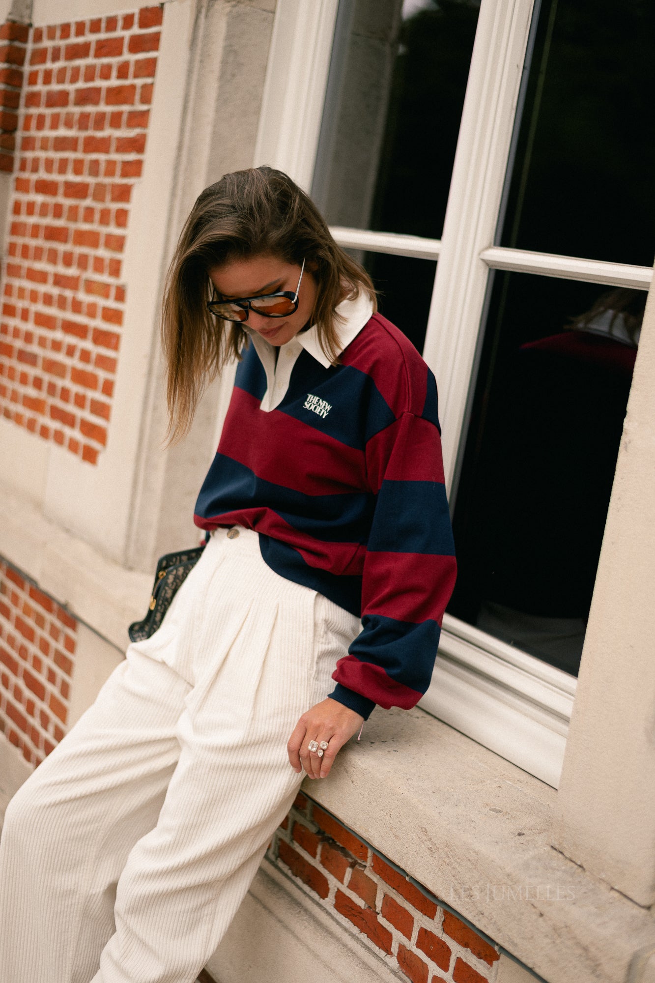 Teresa polo infinite navy/plum fantasy