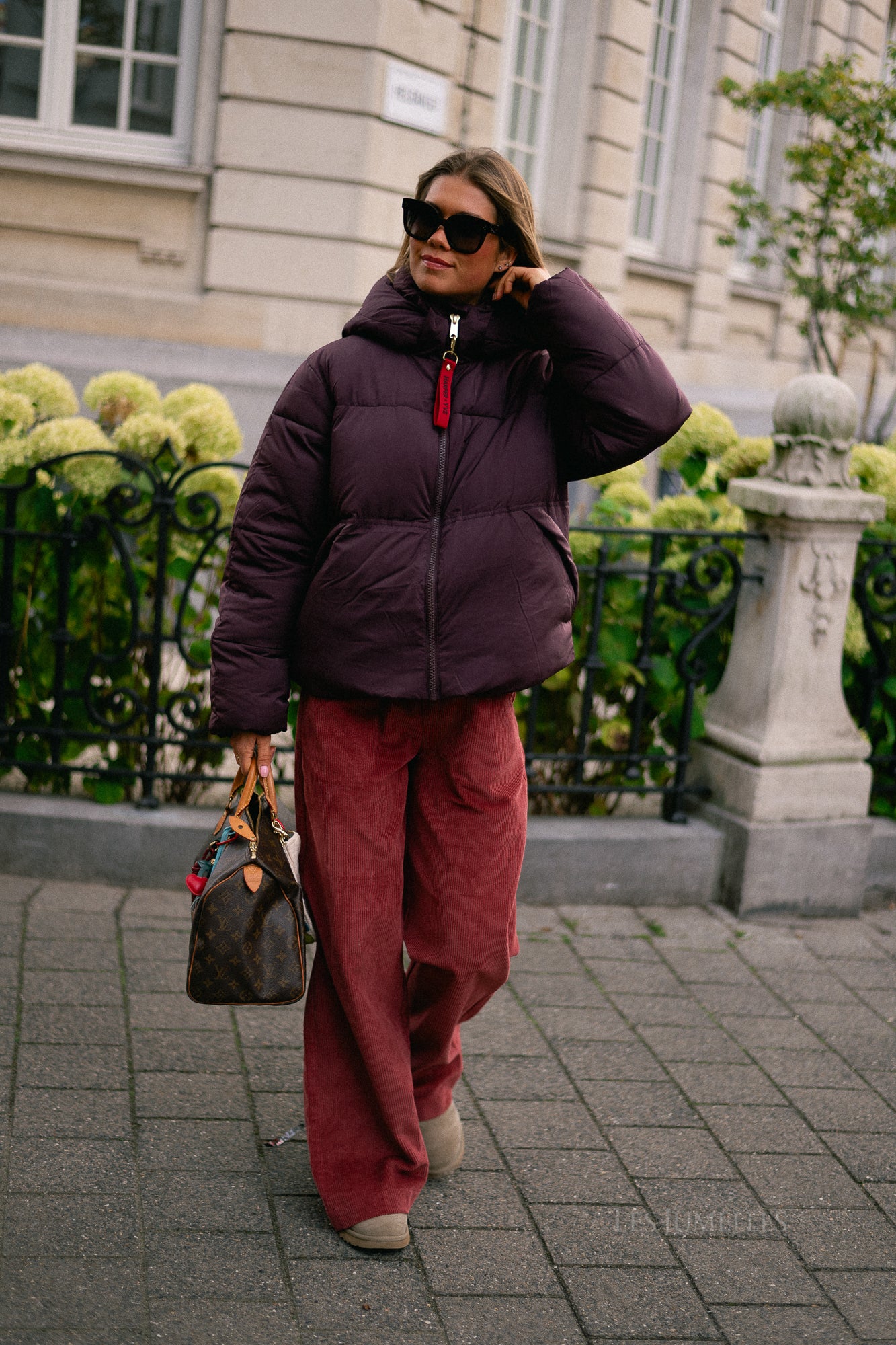 Karly coat dark fudge