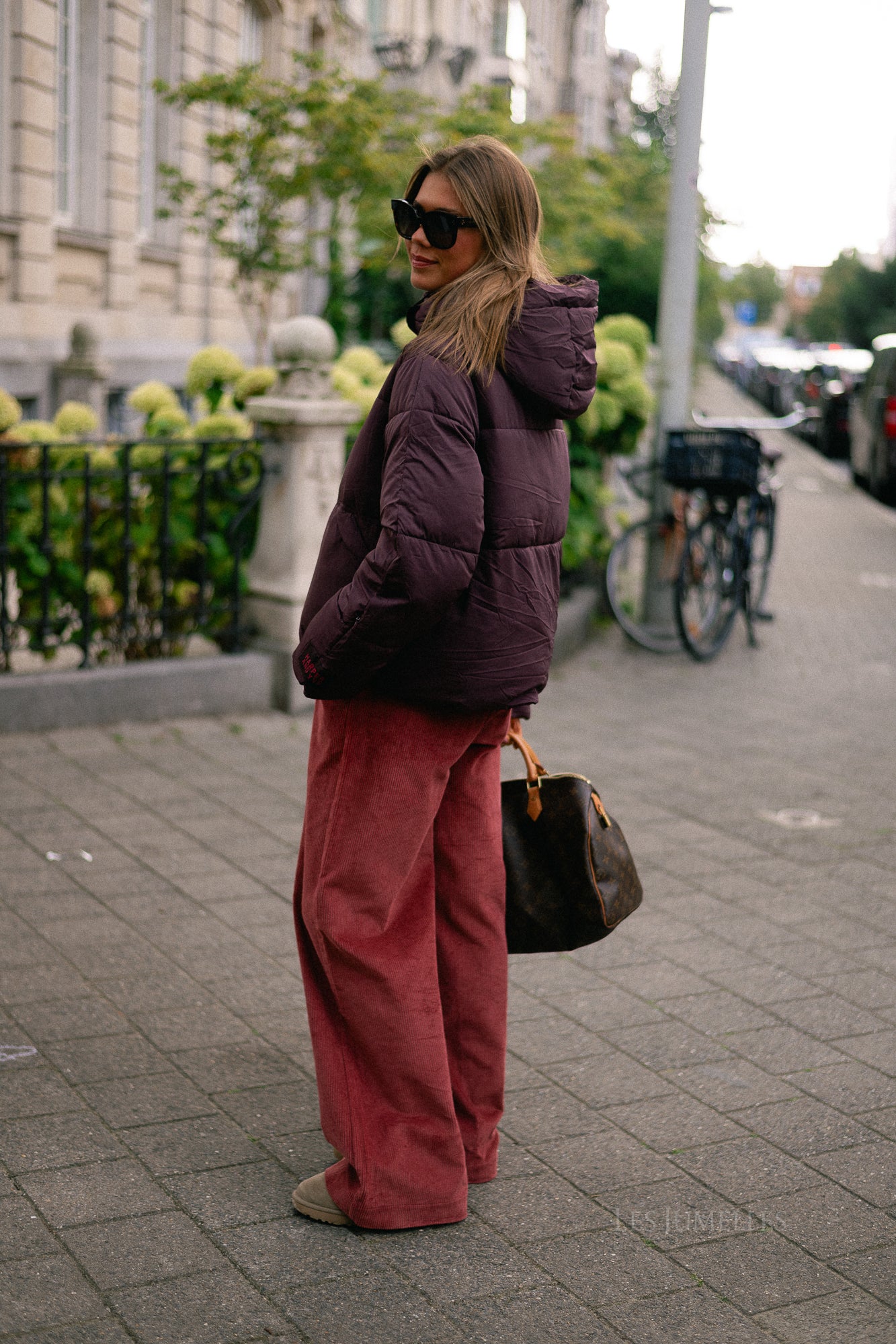 Karly coat dark fudge