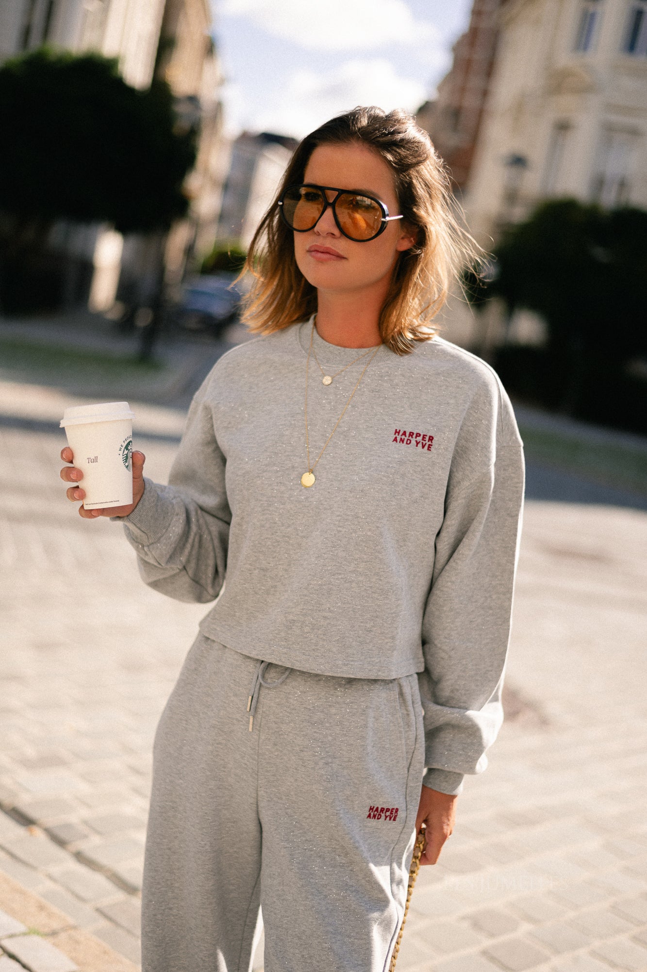 Darcy sweater sparkling grey