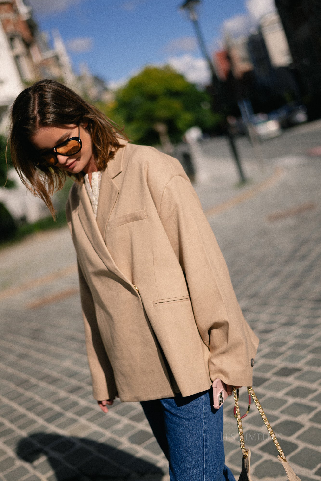 Tirza blazer beige